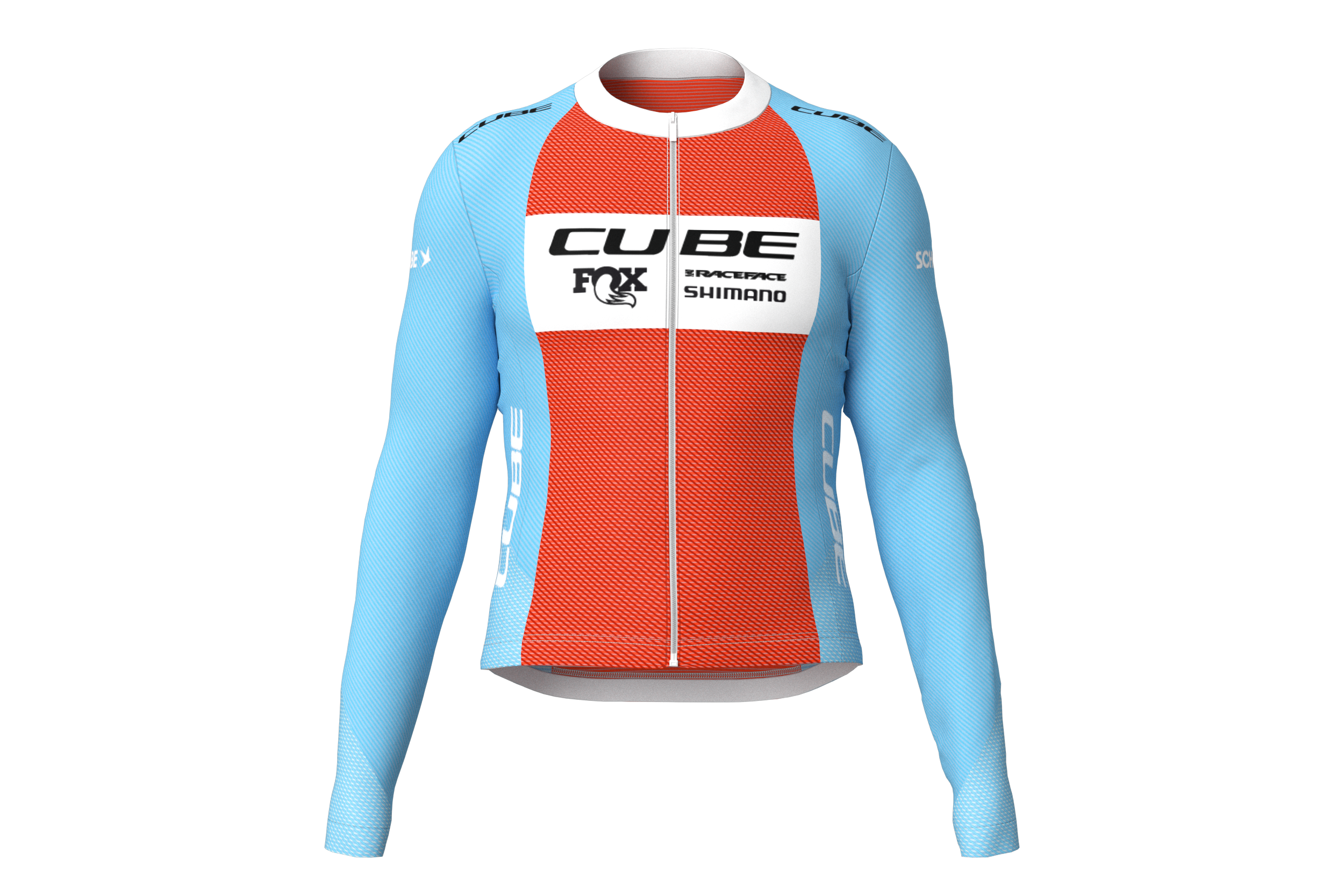 CUBE ROAD/XC Trikot X Factory Racing langarm