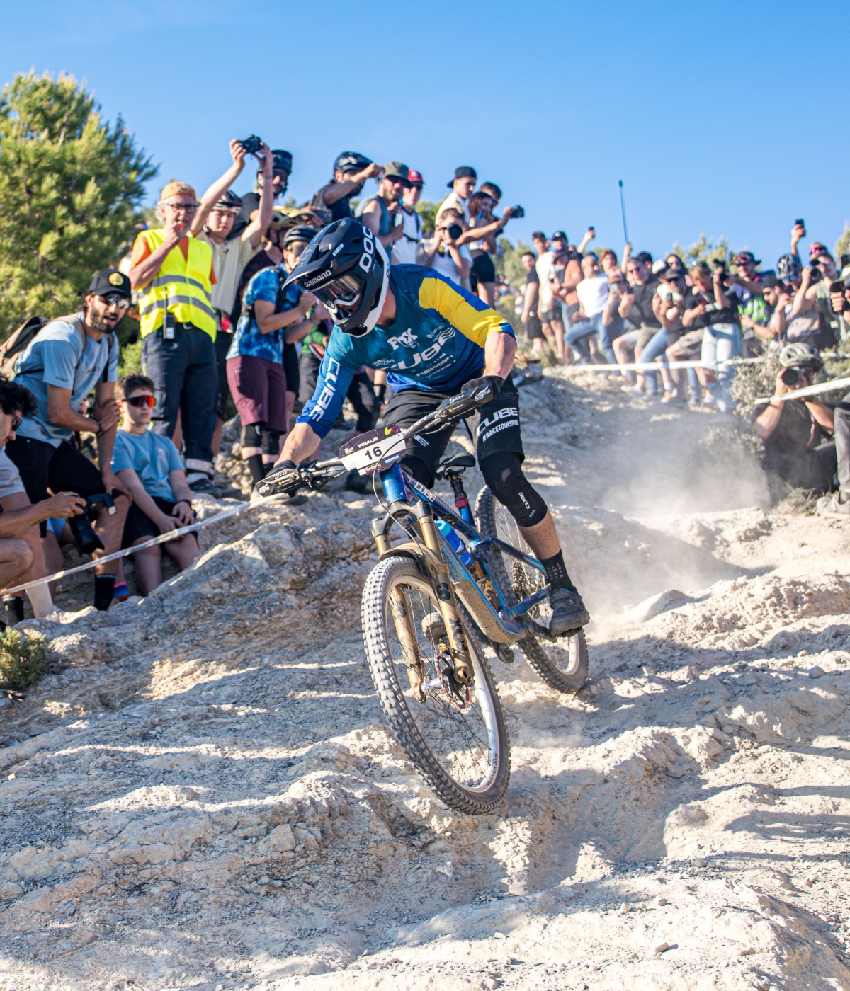 CUBE MTB Round Neck Jersey FLOW L/S