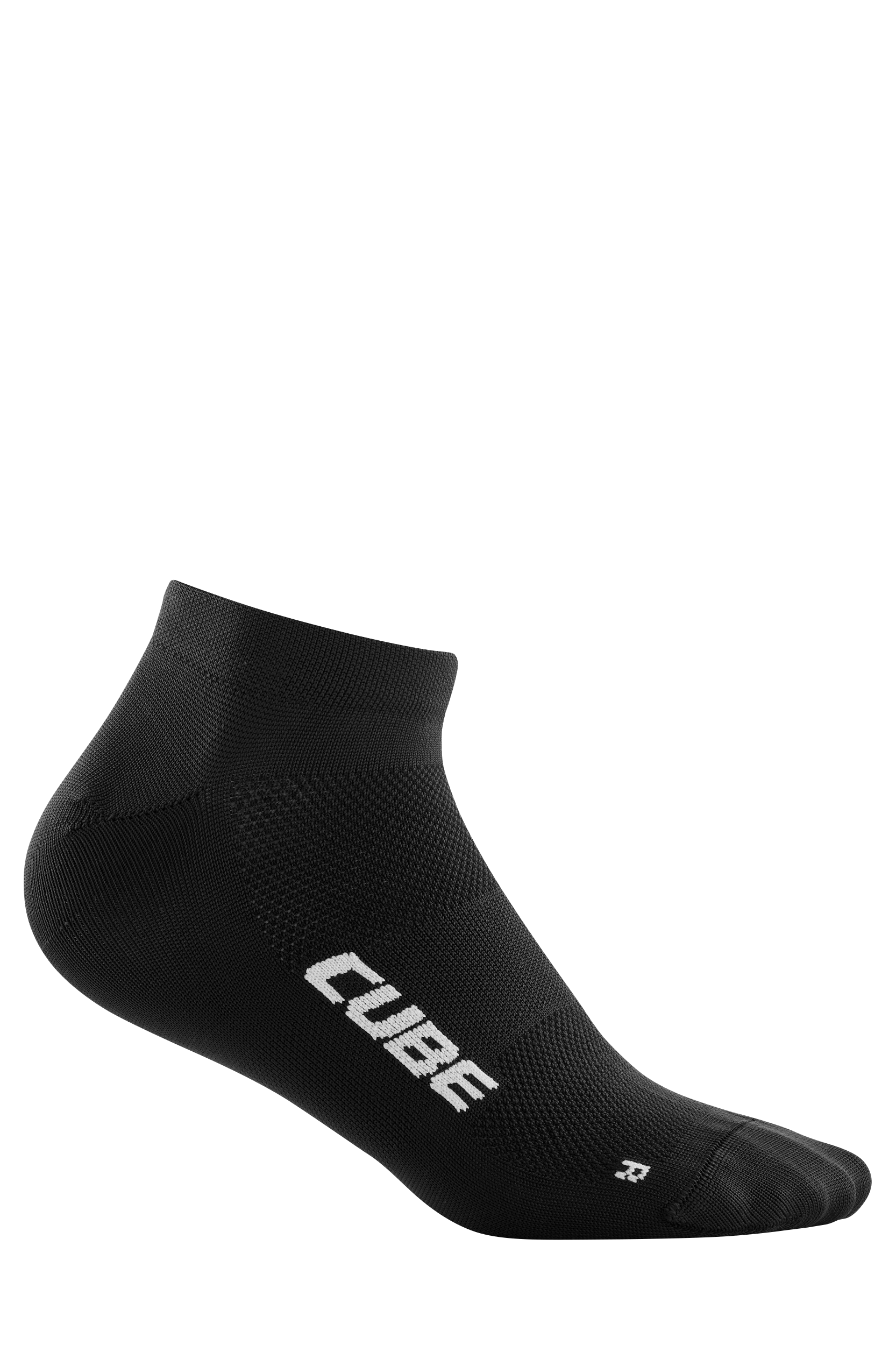 CUBE Socks Low Cut Blackline