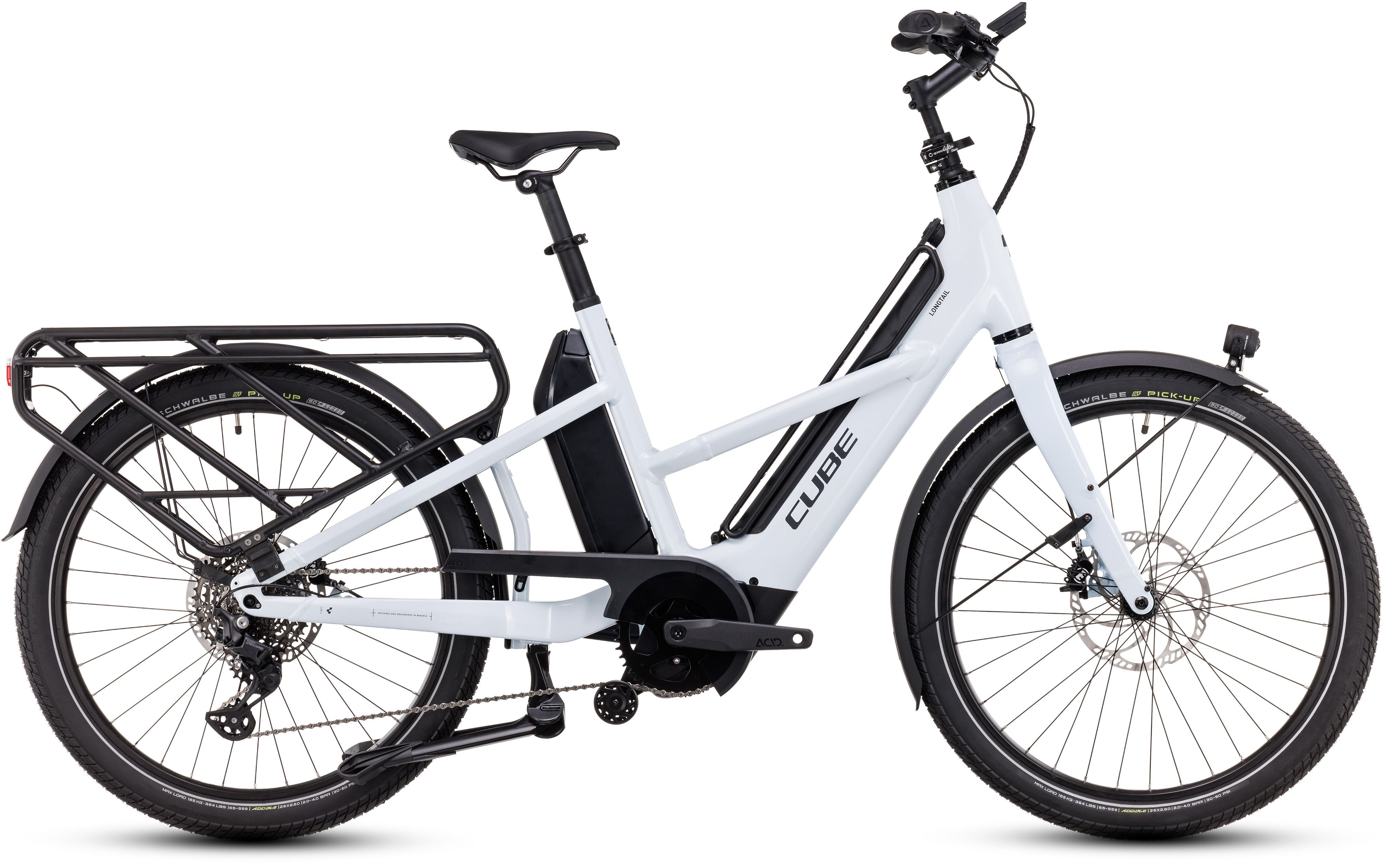 Cube Longtail Sport Hybrid 725 flashwhite´n´reflex