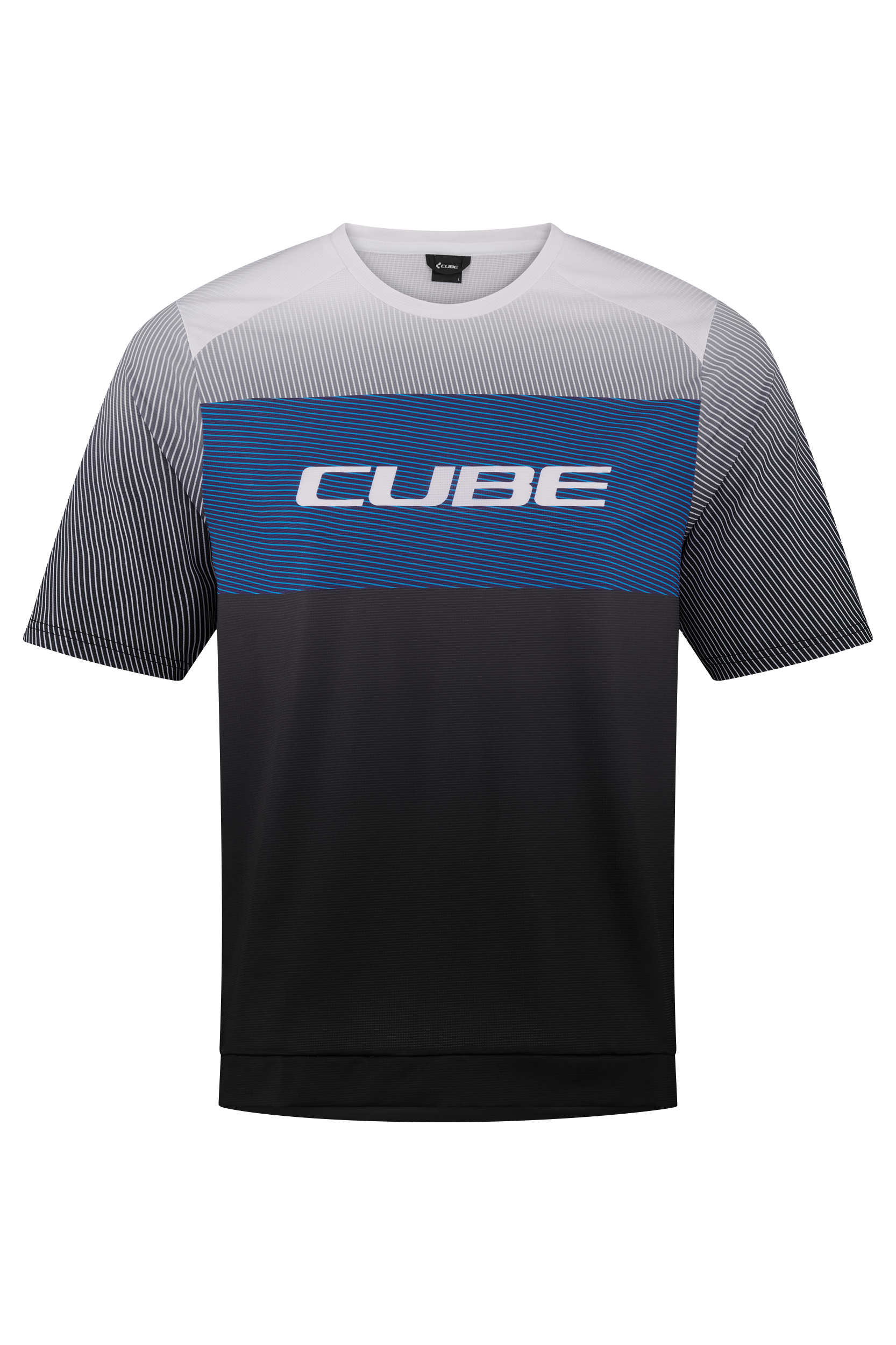 CUBE MTB Round Neck Jersey CMPT S/S