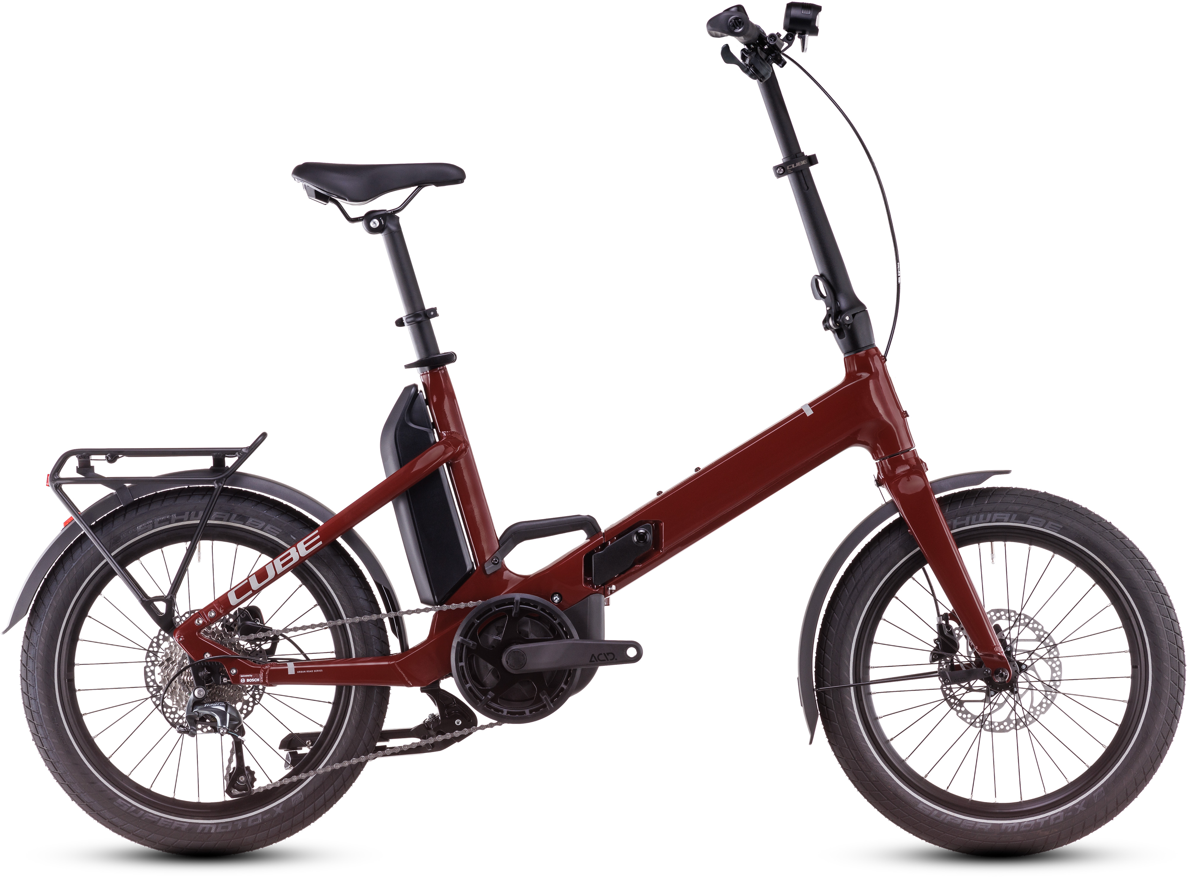 FOLD HYBRID COMPACT FOLDING TREKKING E BIKES CUBE Bikes