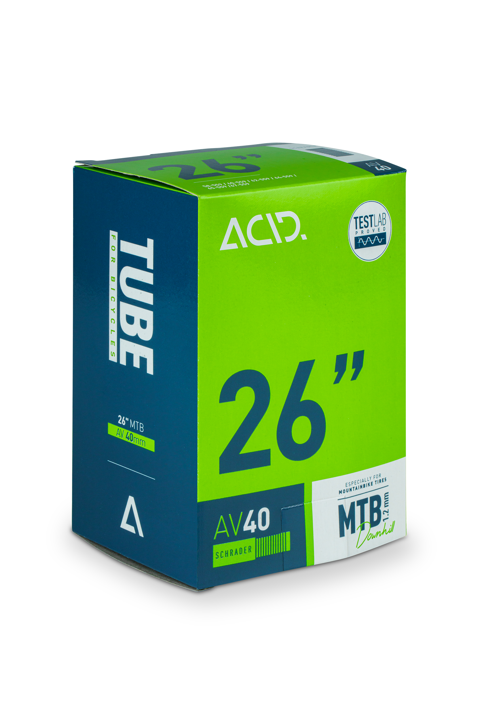 ACID Schlauch 26" MTB AGV 40mm Downhill 1.2mm