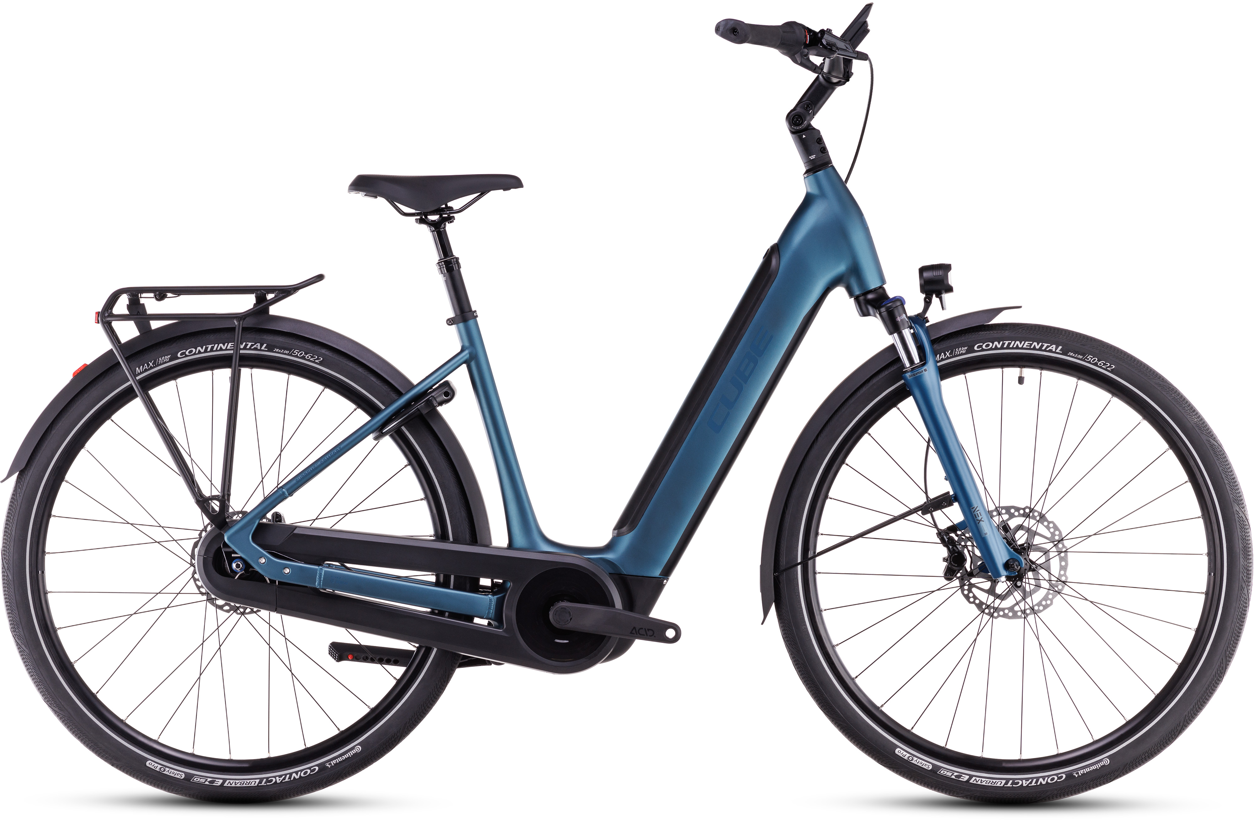 Cube Supreme RT Hybrid Comfort EXC 500 blue´n´black