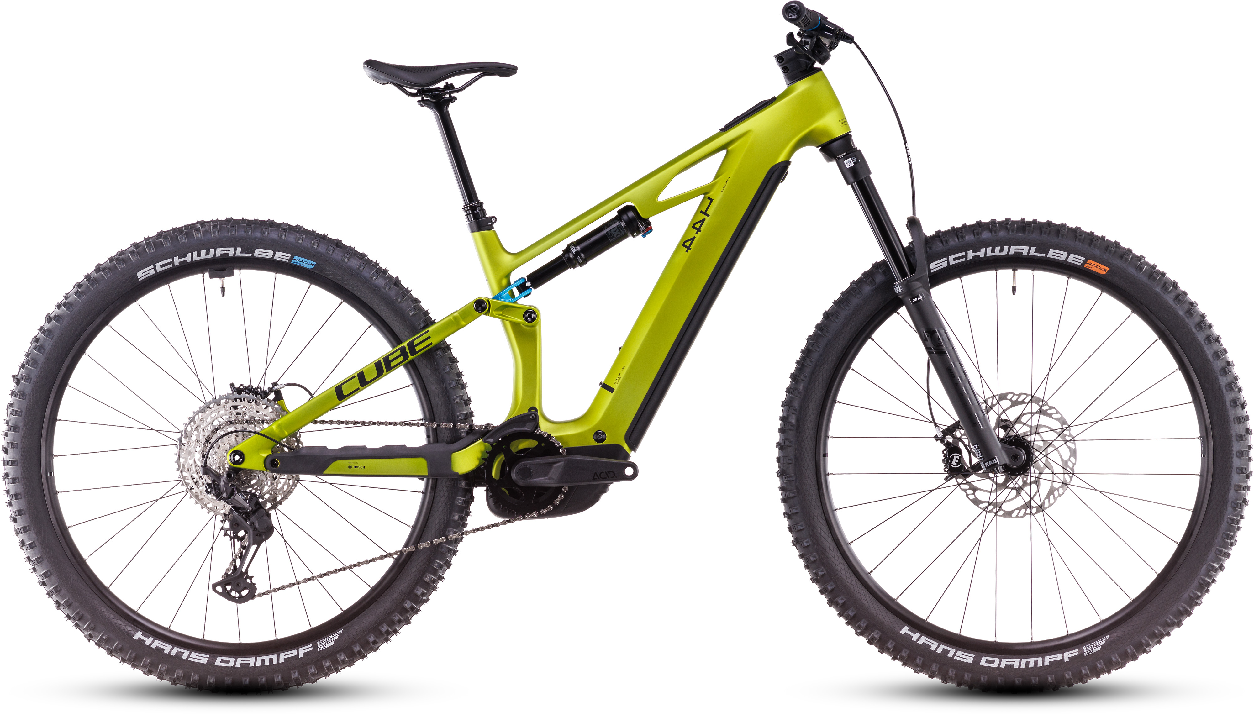 Cube Stereo Hybrid ONE44 HPC Race flashlime´n´blue