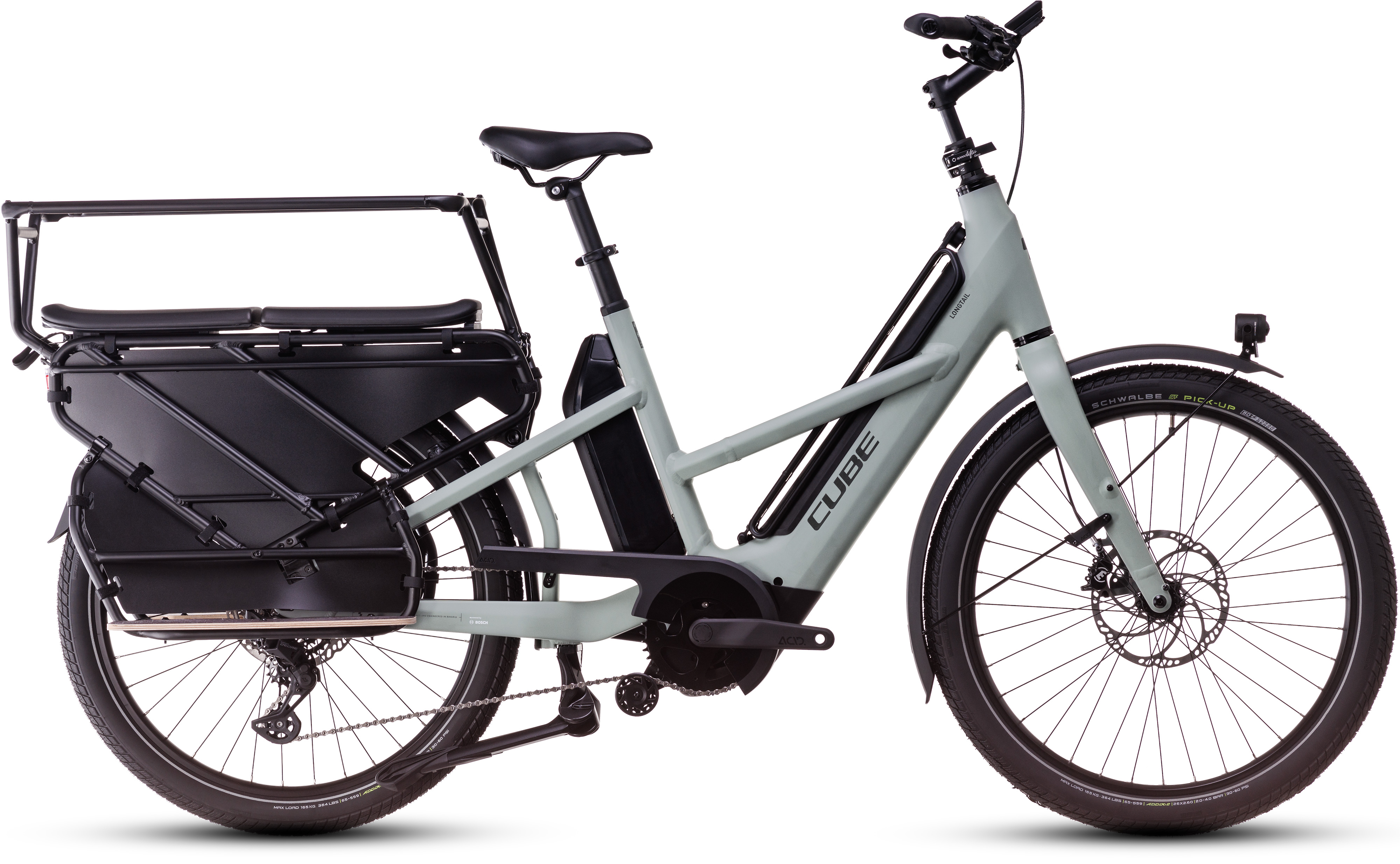 Cube Longtail Sport Hybrid Family 1350 swampgrey´n´reflex