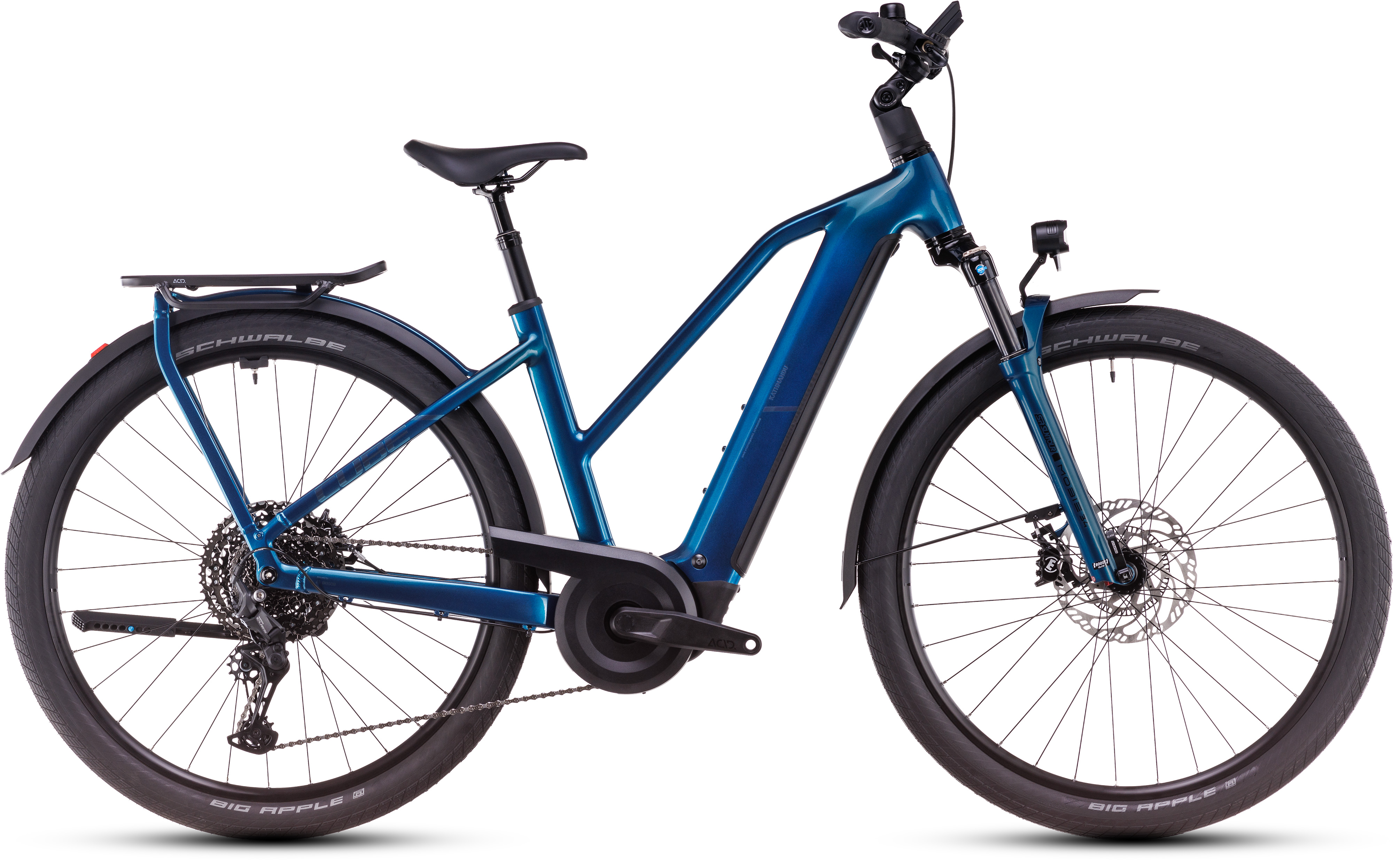 Cube Kathmandu Hybrid EX electricblue´n´chrome