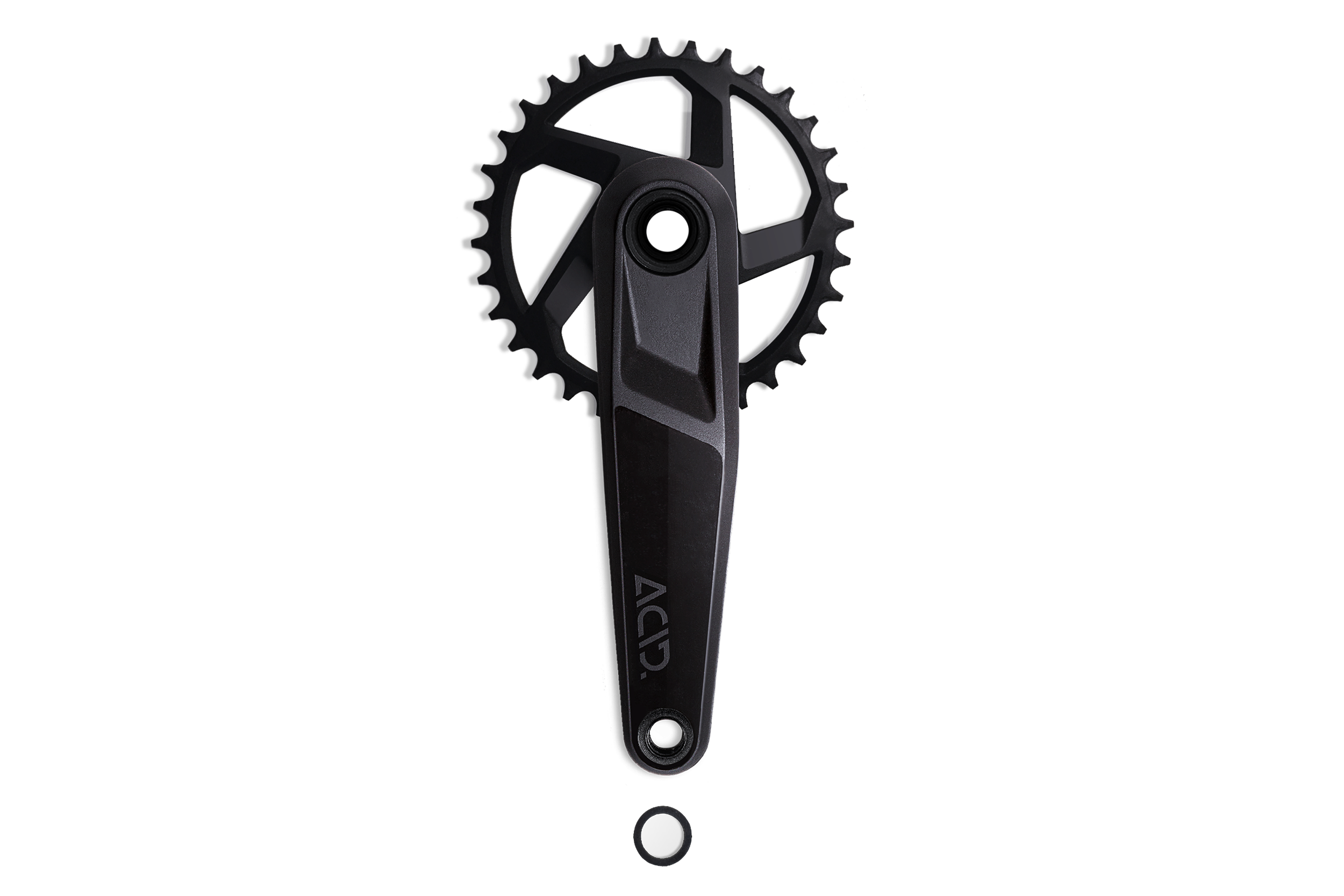 32T Kids Bike Crankset For Folding Bike Or Ebike, Alloy Square Hole