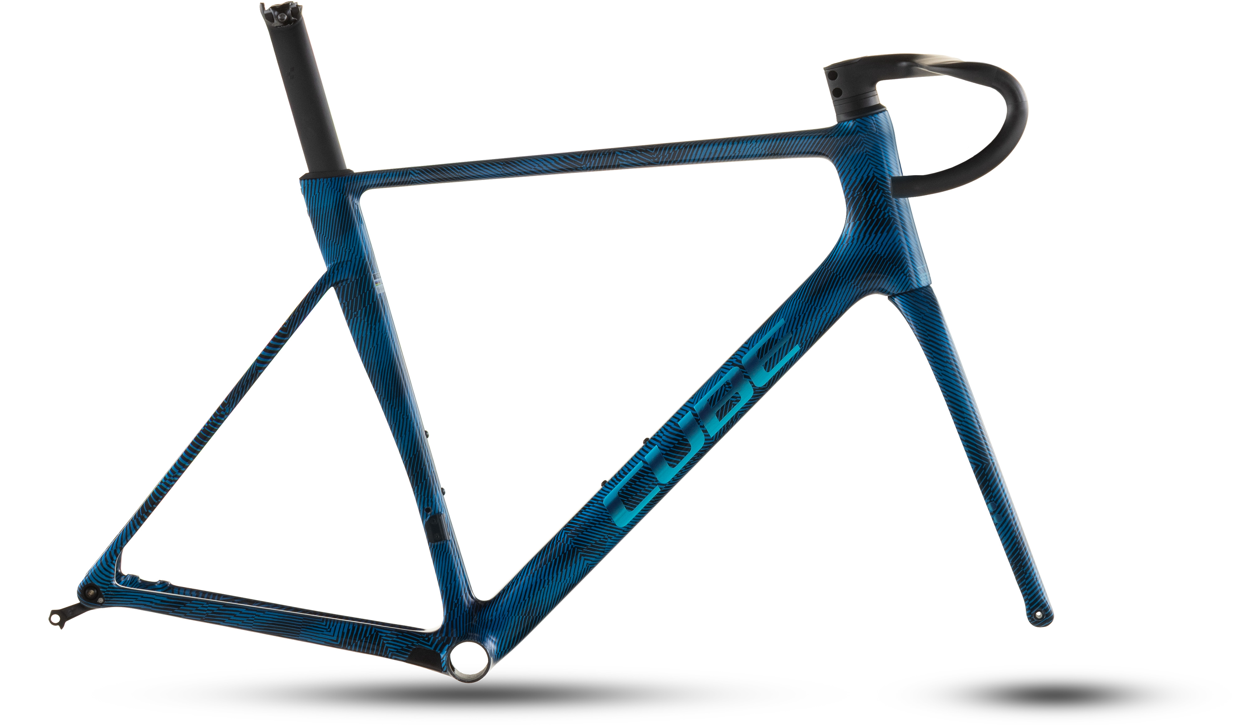 Cube Litening AIR C:68X Frameset liquidbluegrid´n´chrome Cube Litening AIR C:68X Frameset liquidbluegrid´n´chrome