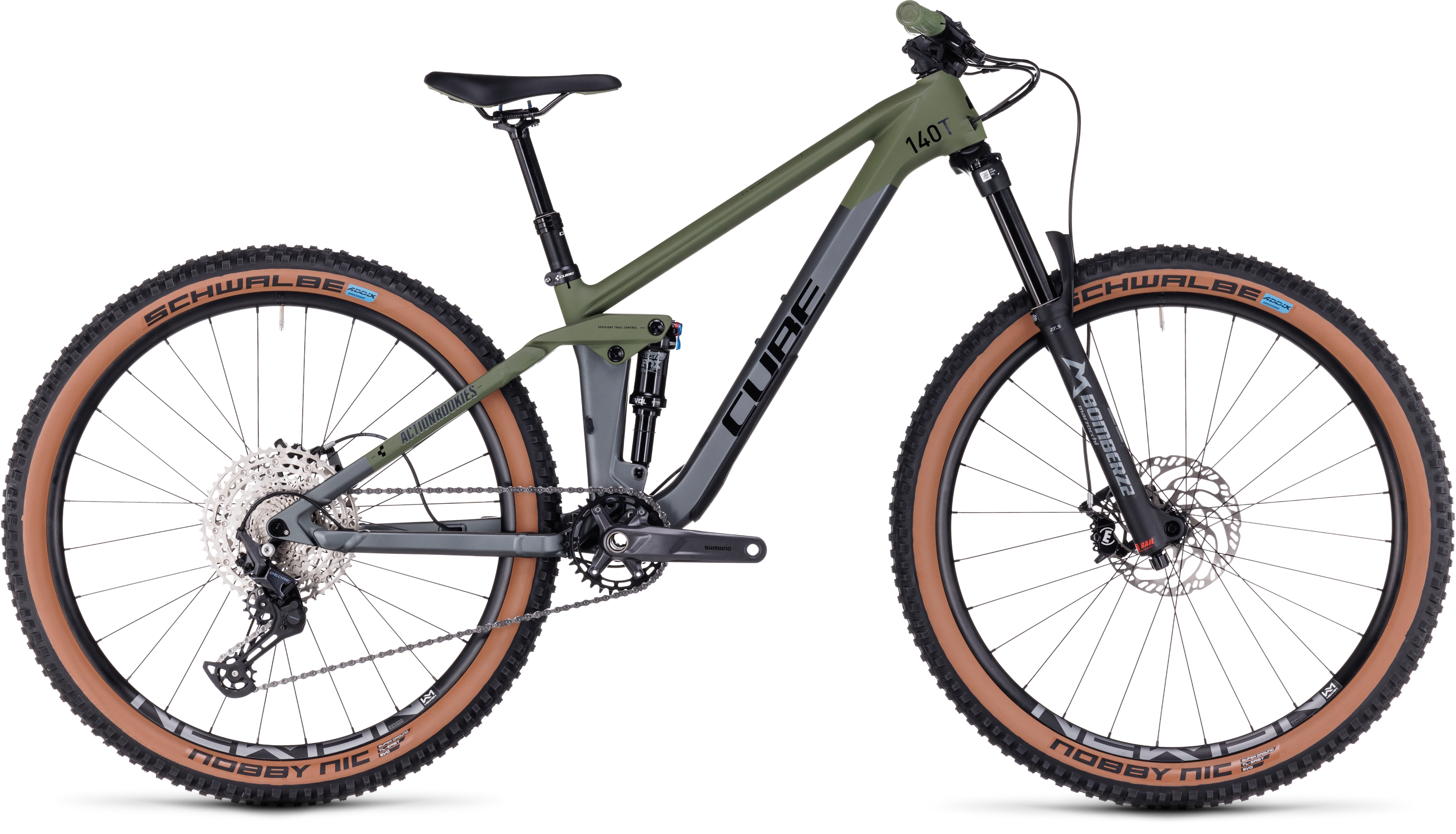 Cube Stereo 140 HPC Rookie grey´n´olive