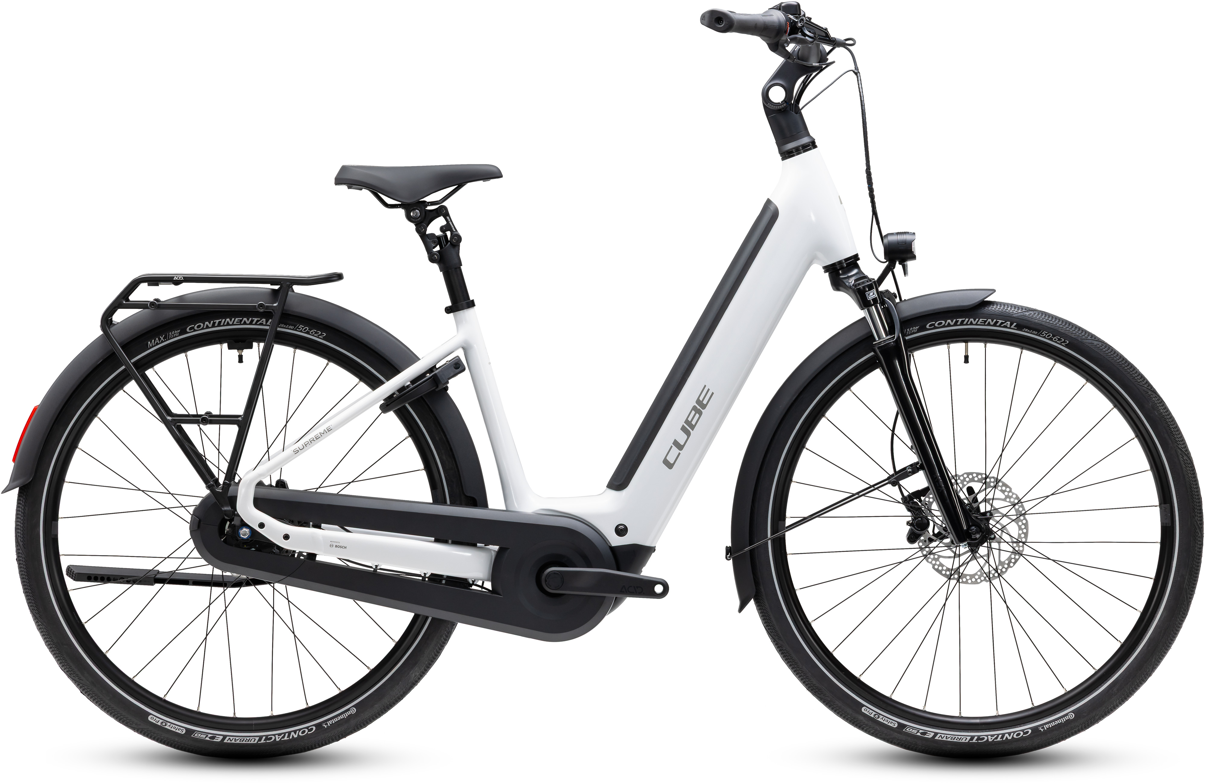 Cube Supreme RT Hybrid Comfort EX 600 metallicwhite´n´reflex