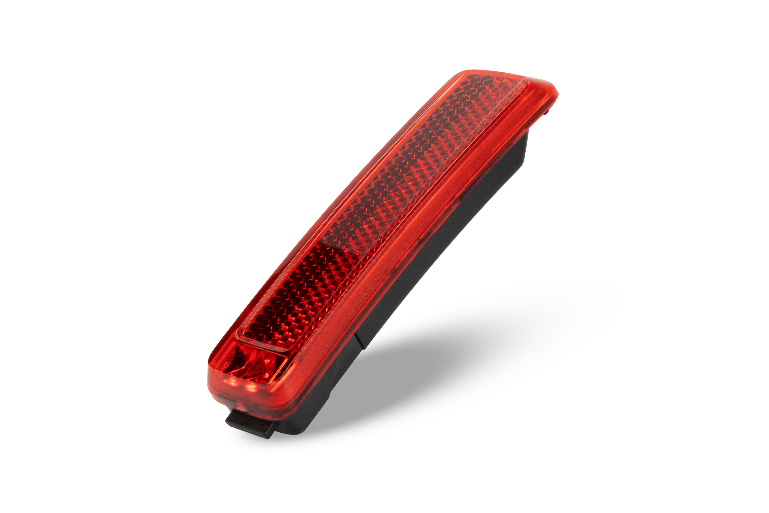 1 pz Bicicletta Posteriore Riflettore Parafango Ovale Attenzione Rosso Nero 1 pz Bicicletta Posteriore Riflettore Parafango Ovale Attenzione Rosso Nero