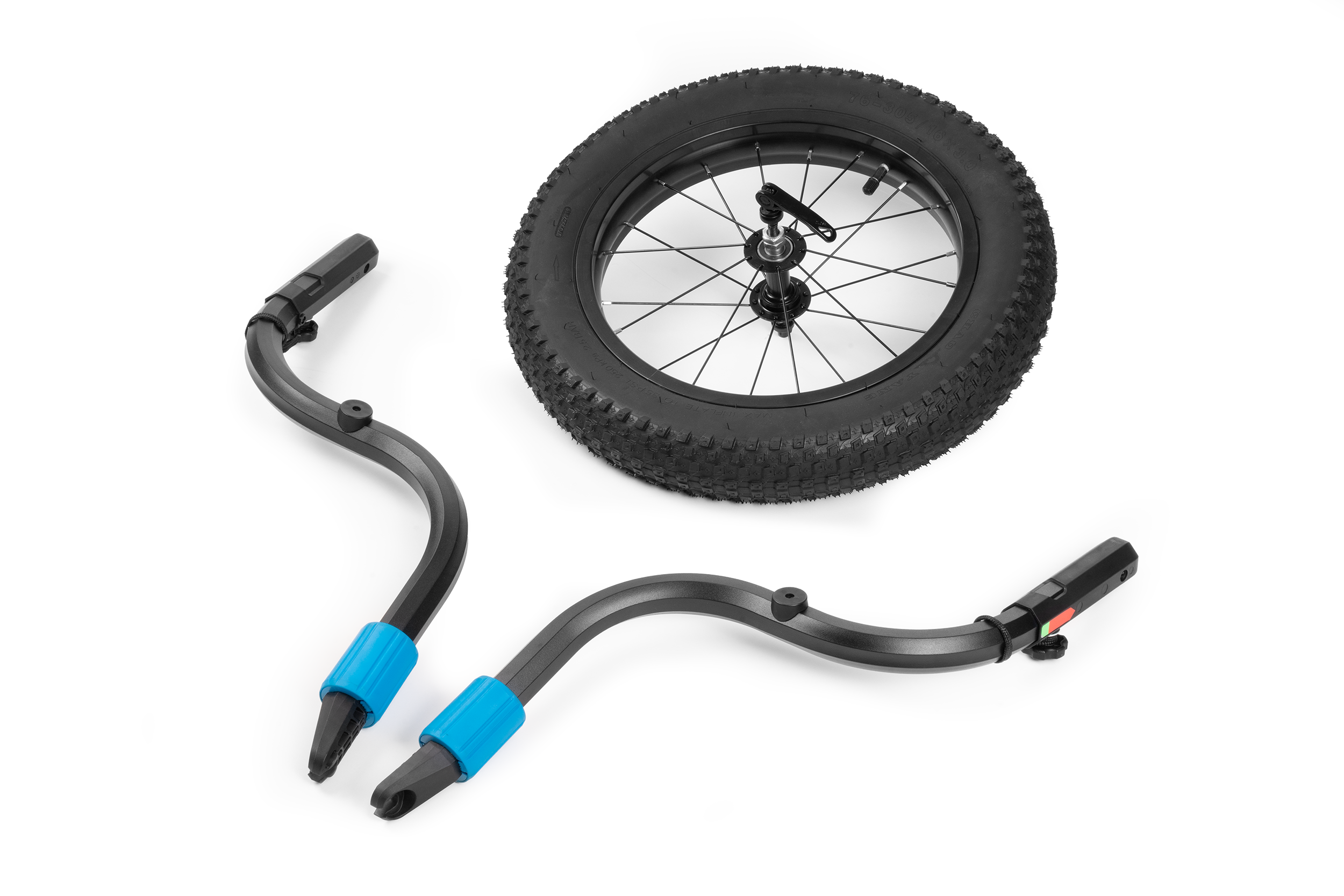 Roue de remorque avant jogger - Optimiz - 520137 - Noir - Mixte Roue de remorque avant jogger - Optimiz - 520137 - Noir - Mixte