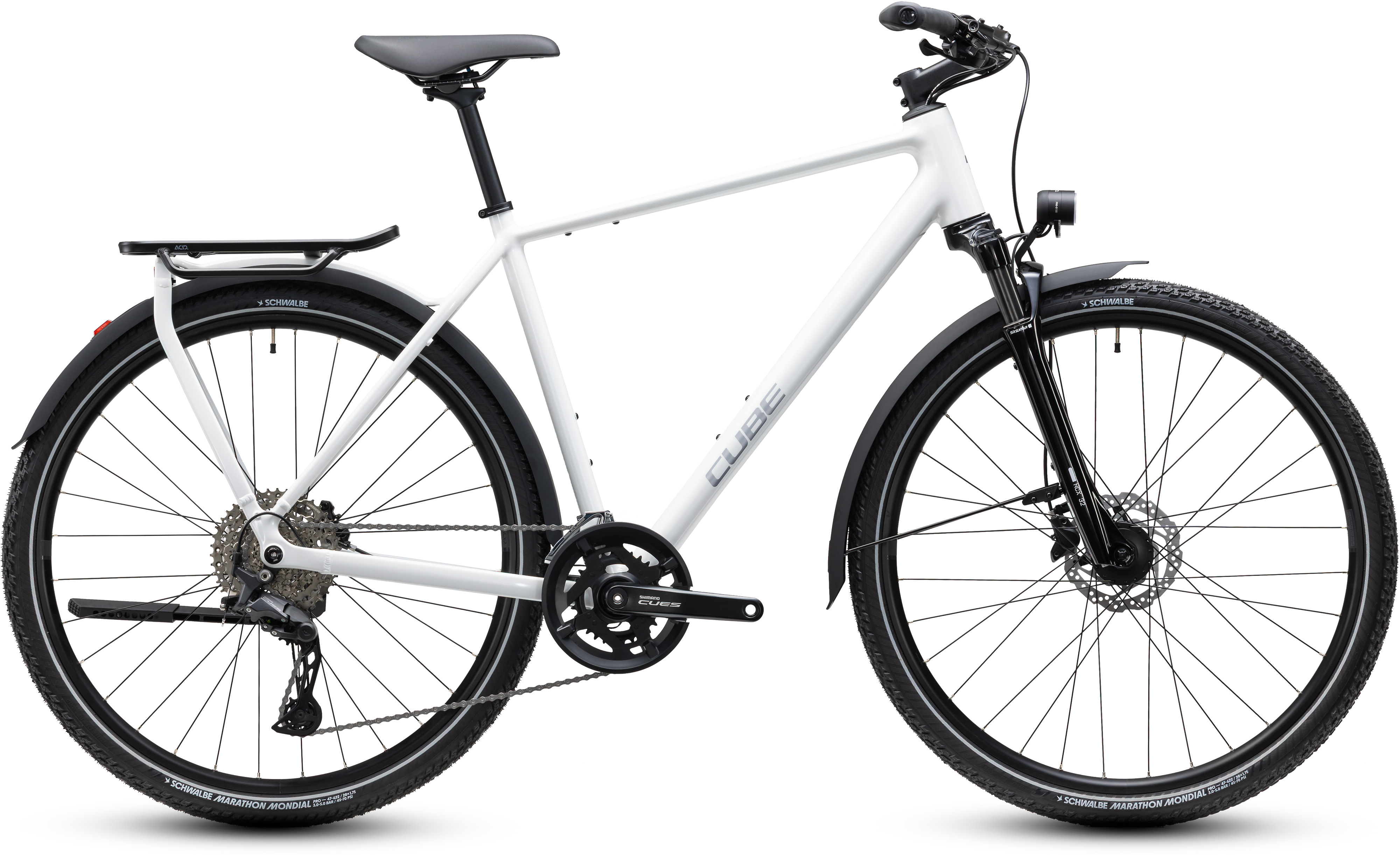 Cube Kathmandu Pro metallicwhite´n´chrome