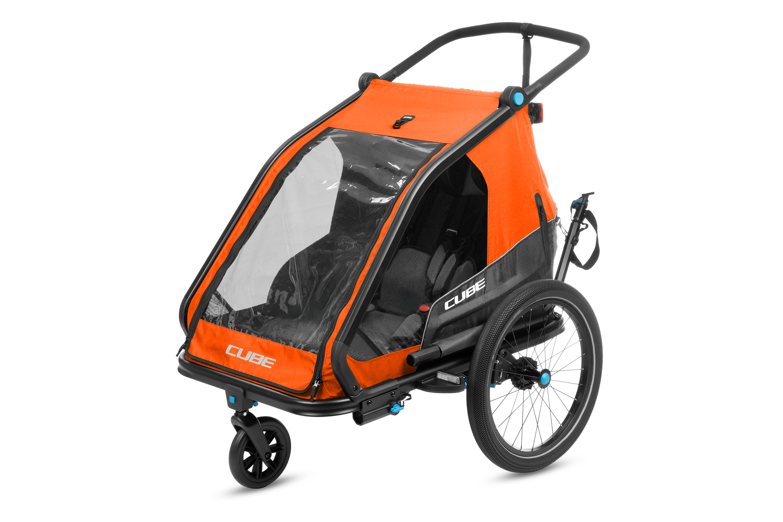 CUBE Kids Trailer Double CMPT X Actionteam