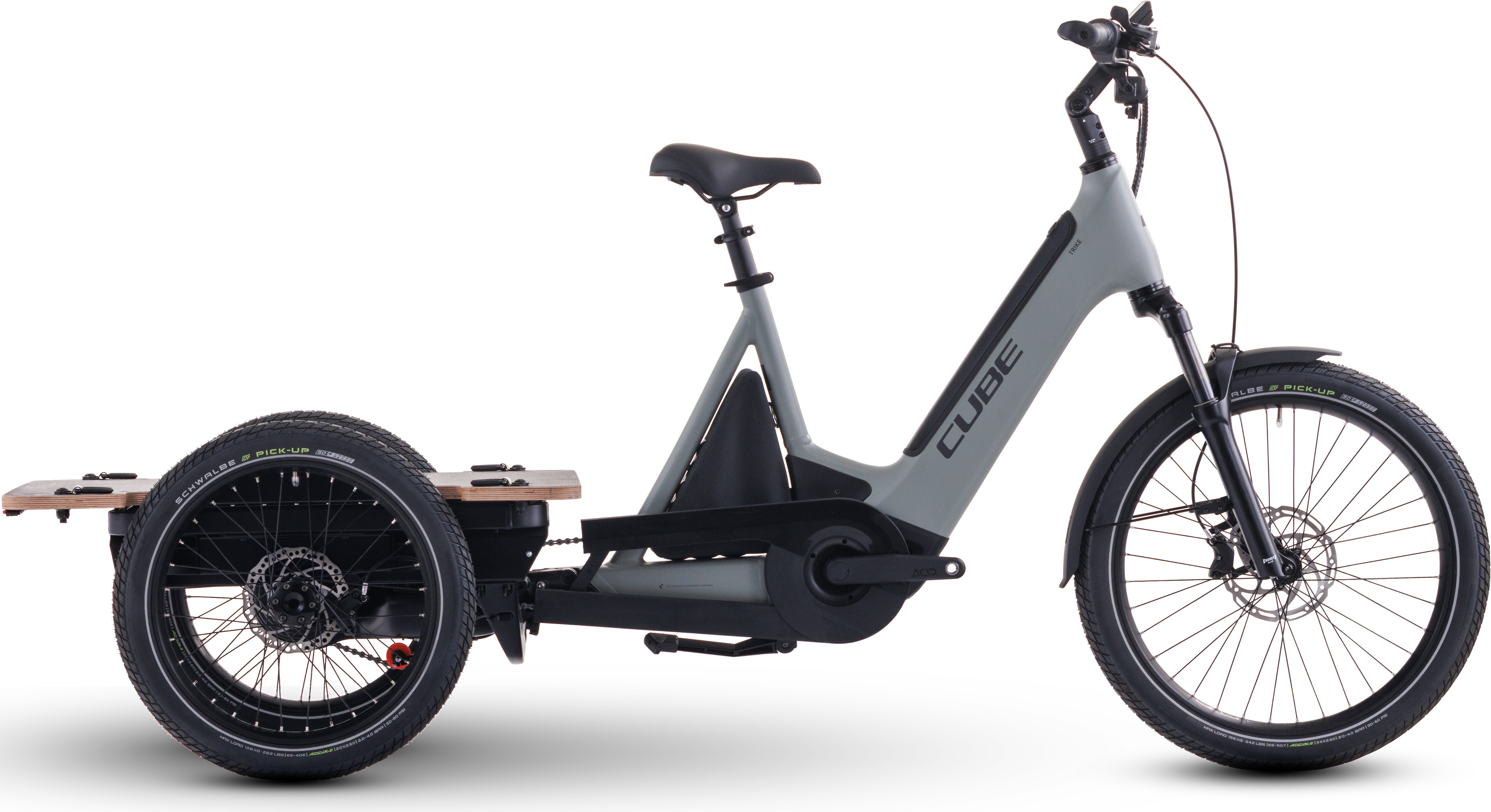 Cube Trike Flatbed Hybrid 750 swampgrey´n´reflex Cube Trike Flatbed Hybrid 750 swampgrey´n´reflex