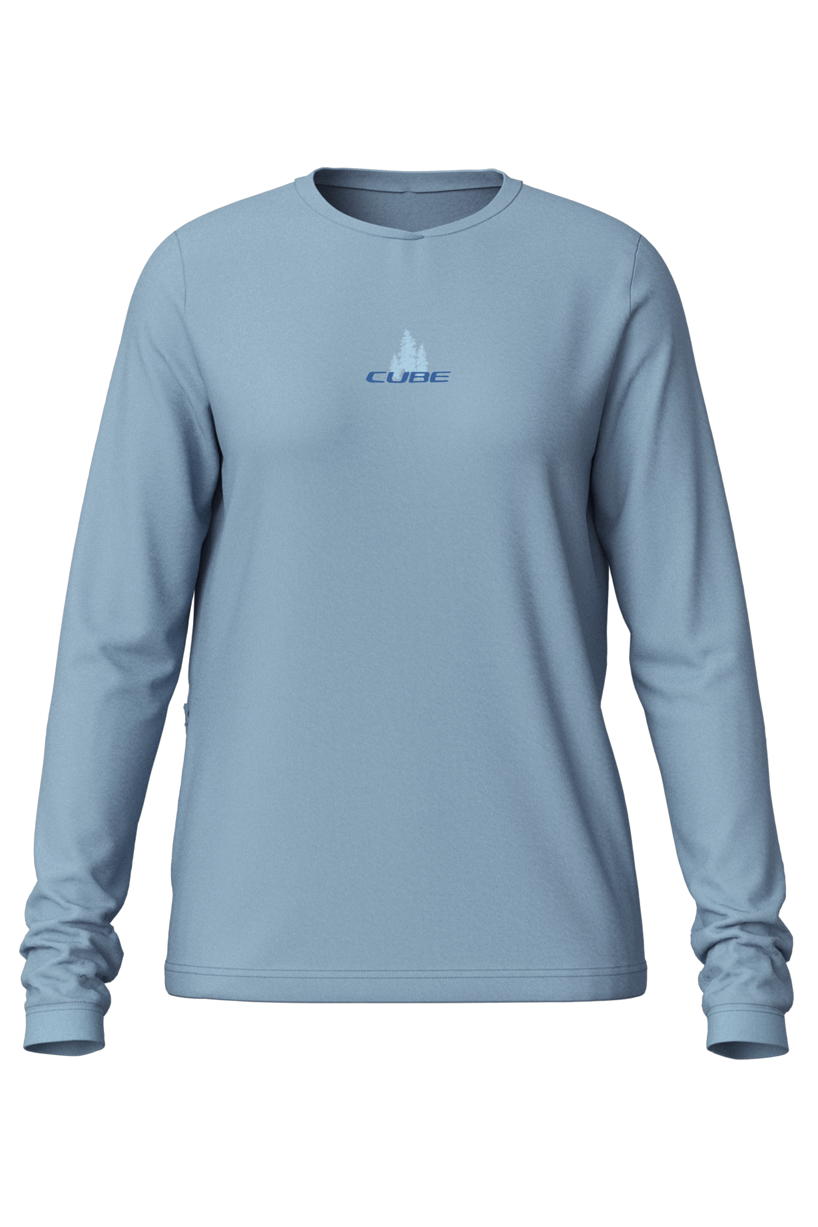 CUBE MTB WS Round Neck Jersey Soft Touch L/S