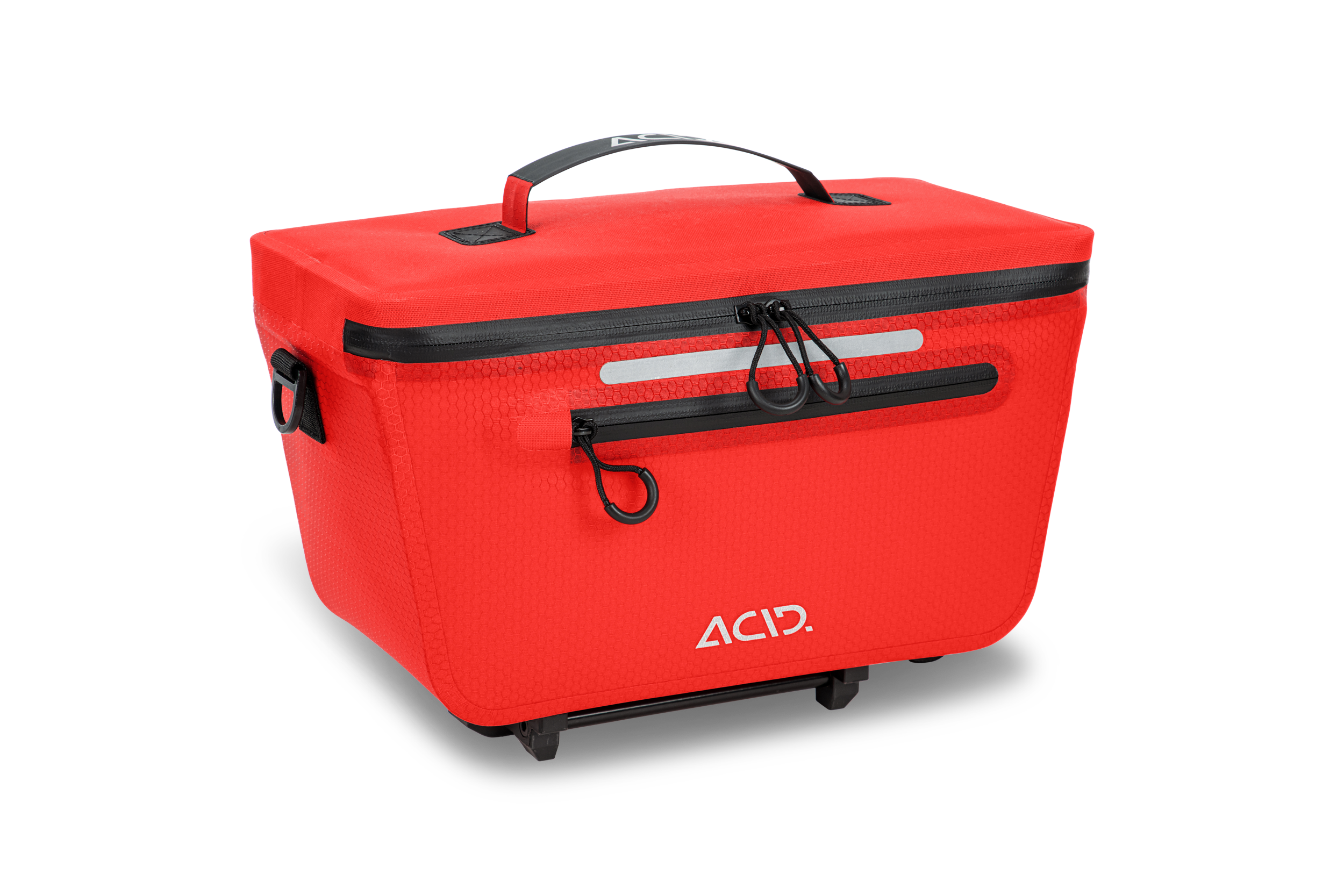 ACID Borsa Portapacchi PRO 14L - Sistema RILink, Impermeabile E Riflettente Per Bici