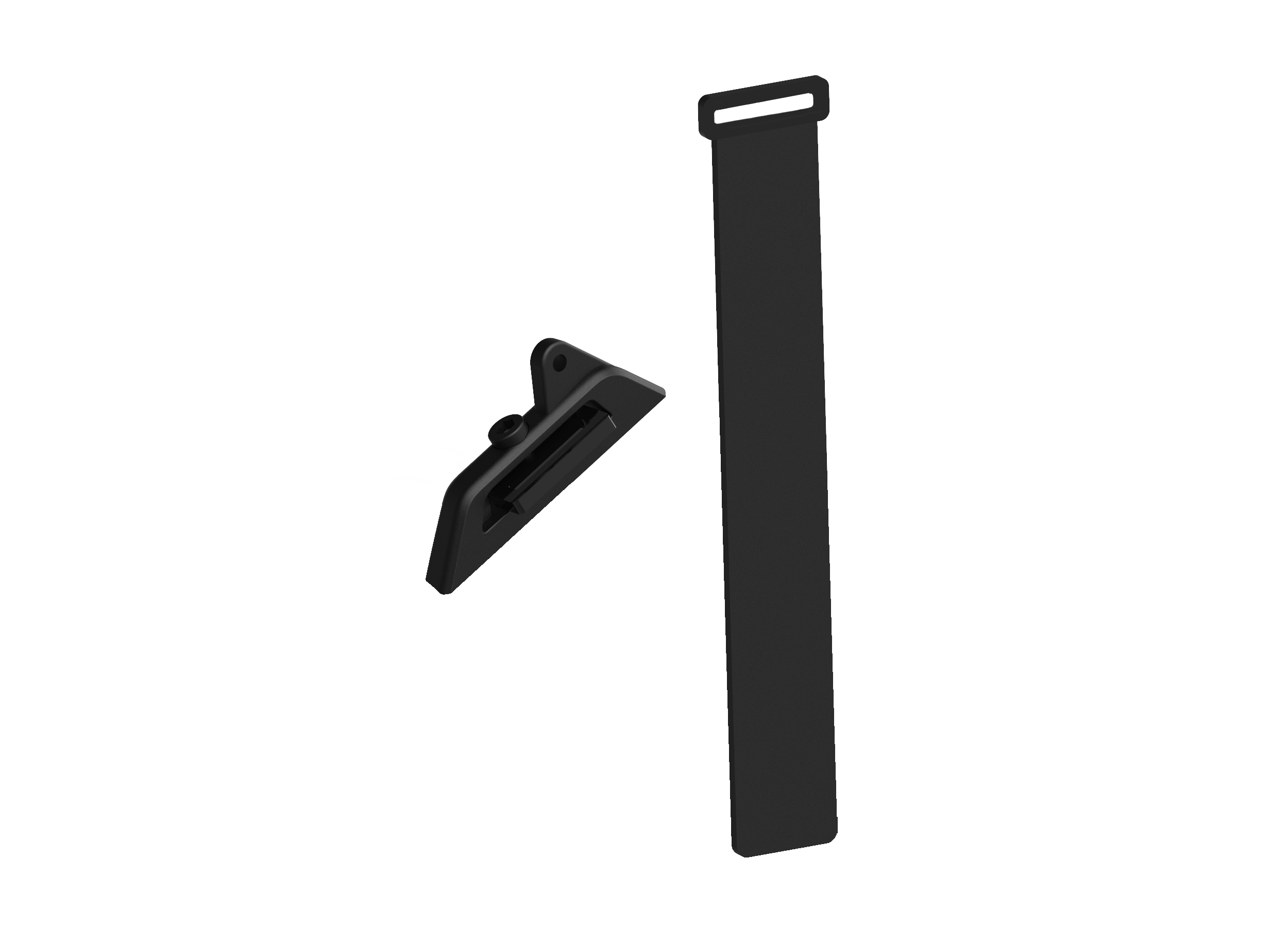 ACID Gepäckträger FULL SUSPENSION Axle Mount – Anbindung vorne links