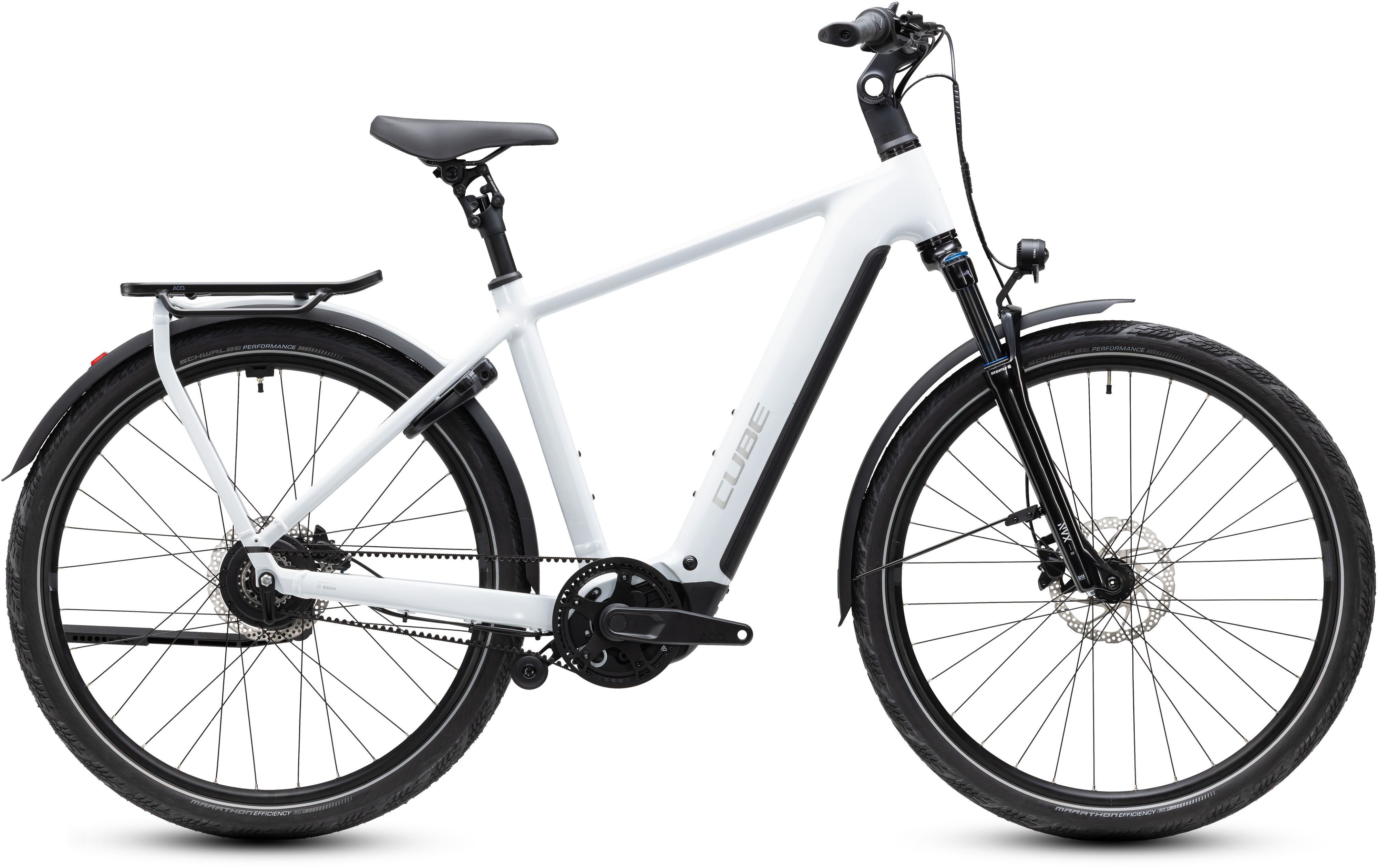 Cube Kathmandu Hybrid Deluxe Pro 800 metallicwhite´n´chrome
