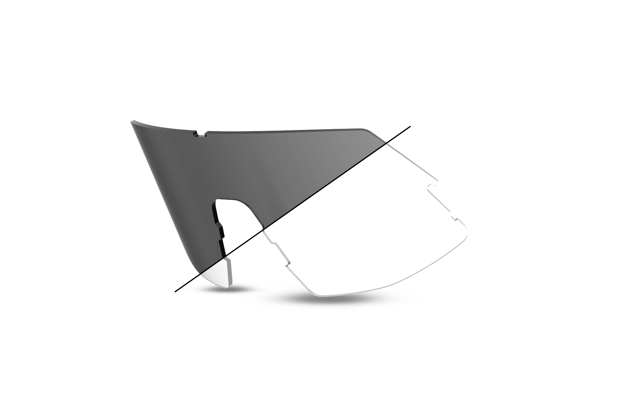 CUBE Lenti di ricambio fotocromatiche per occhiali VERTEX