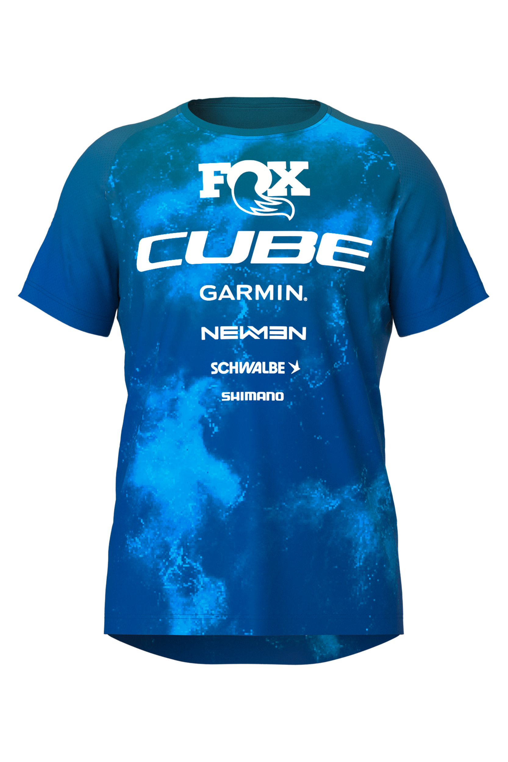 CUBE MTB Trikot ROOKIE X Actionteam kurzarm