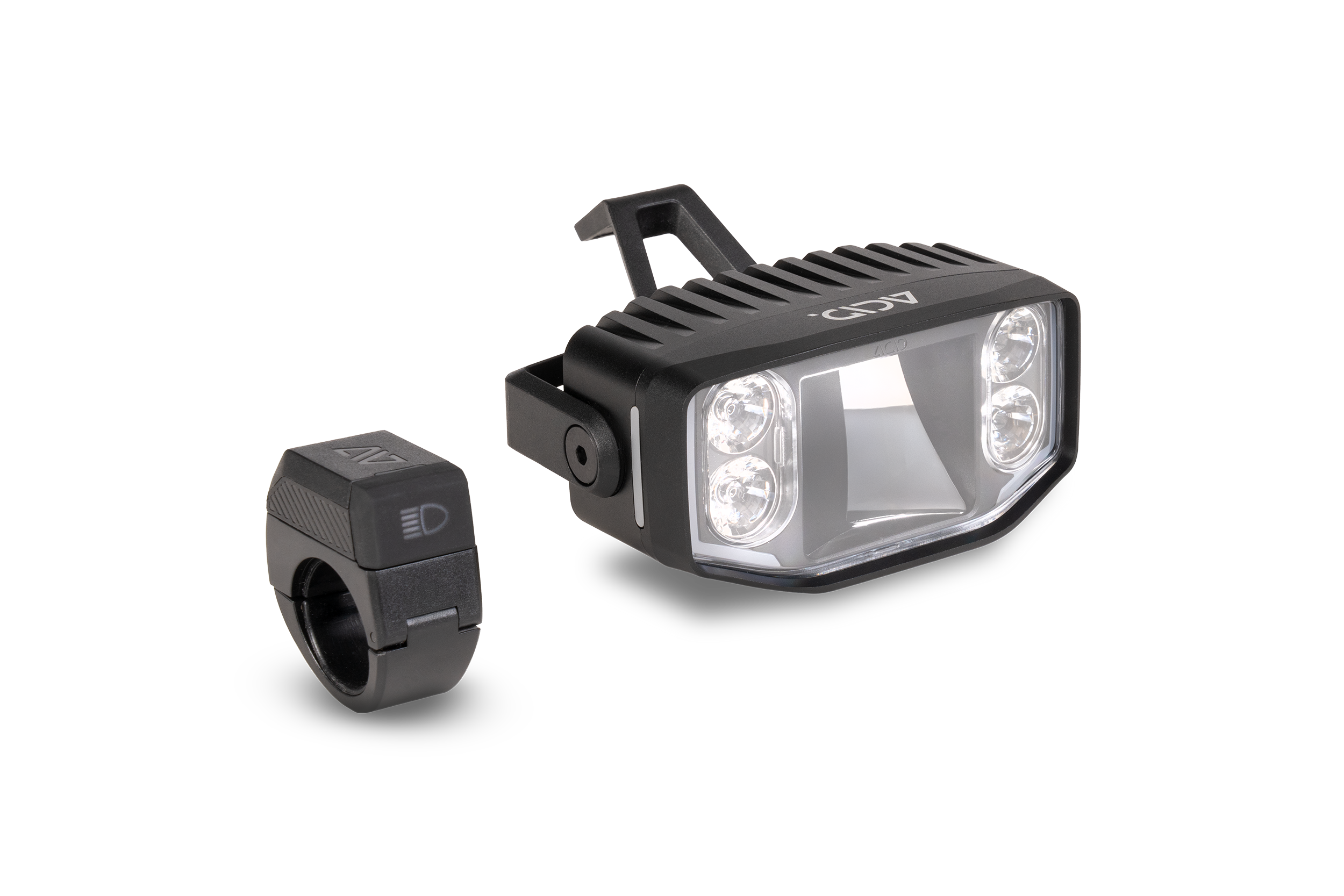ACID Luz dianteira para bicicleta elétrica PRO-E 300 WIDE HB X-Connect