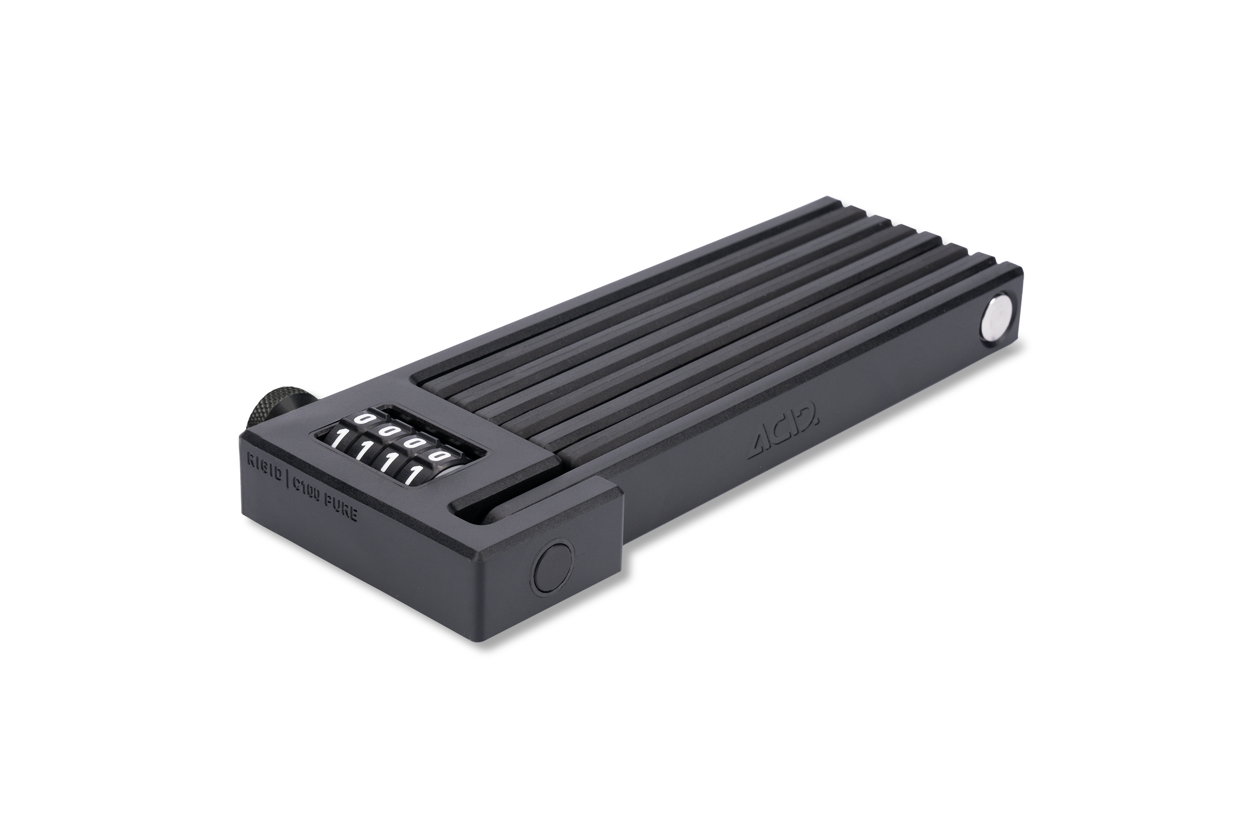 Lucchetto Pieghevole Per Bici E Moto - 84cm, Livello Sicurezza 7, Con Staffa Di Montaggio E 2 Chiavi - Foto 6