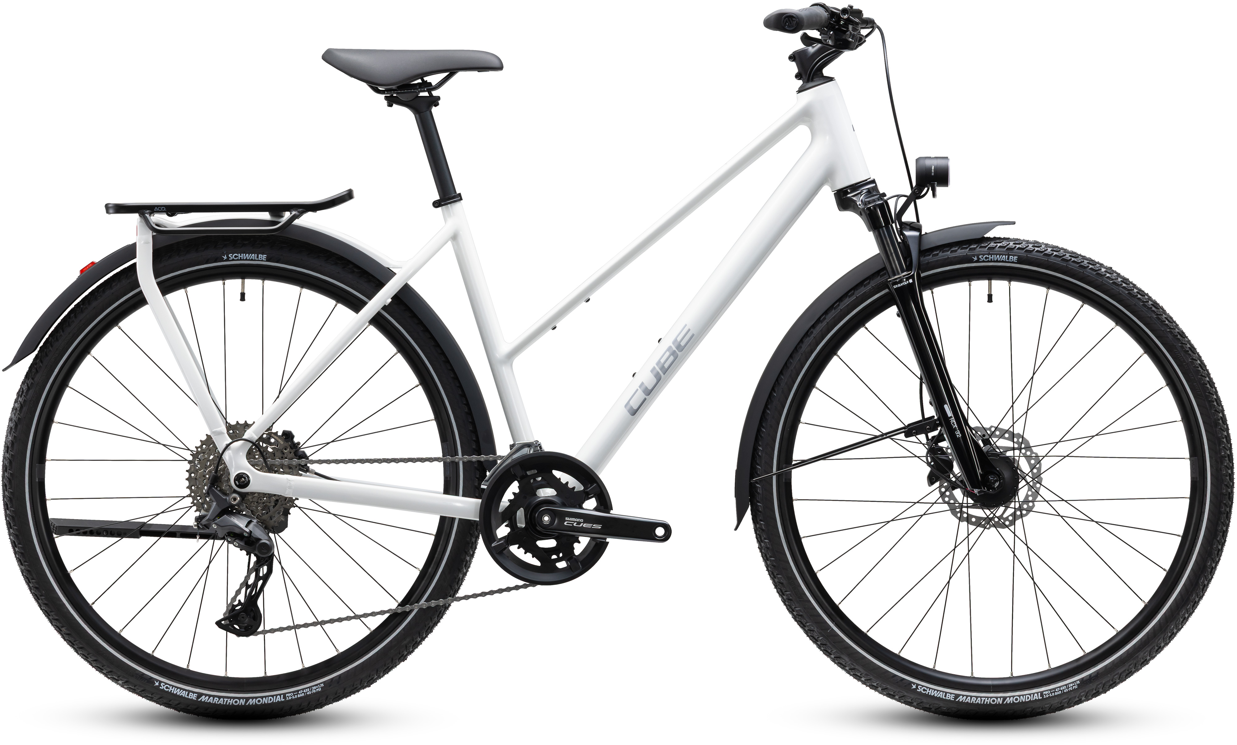 Cube Kathmandu Pro metallicwhite´n´chrome