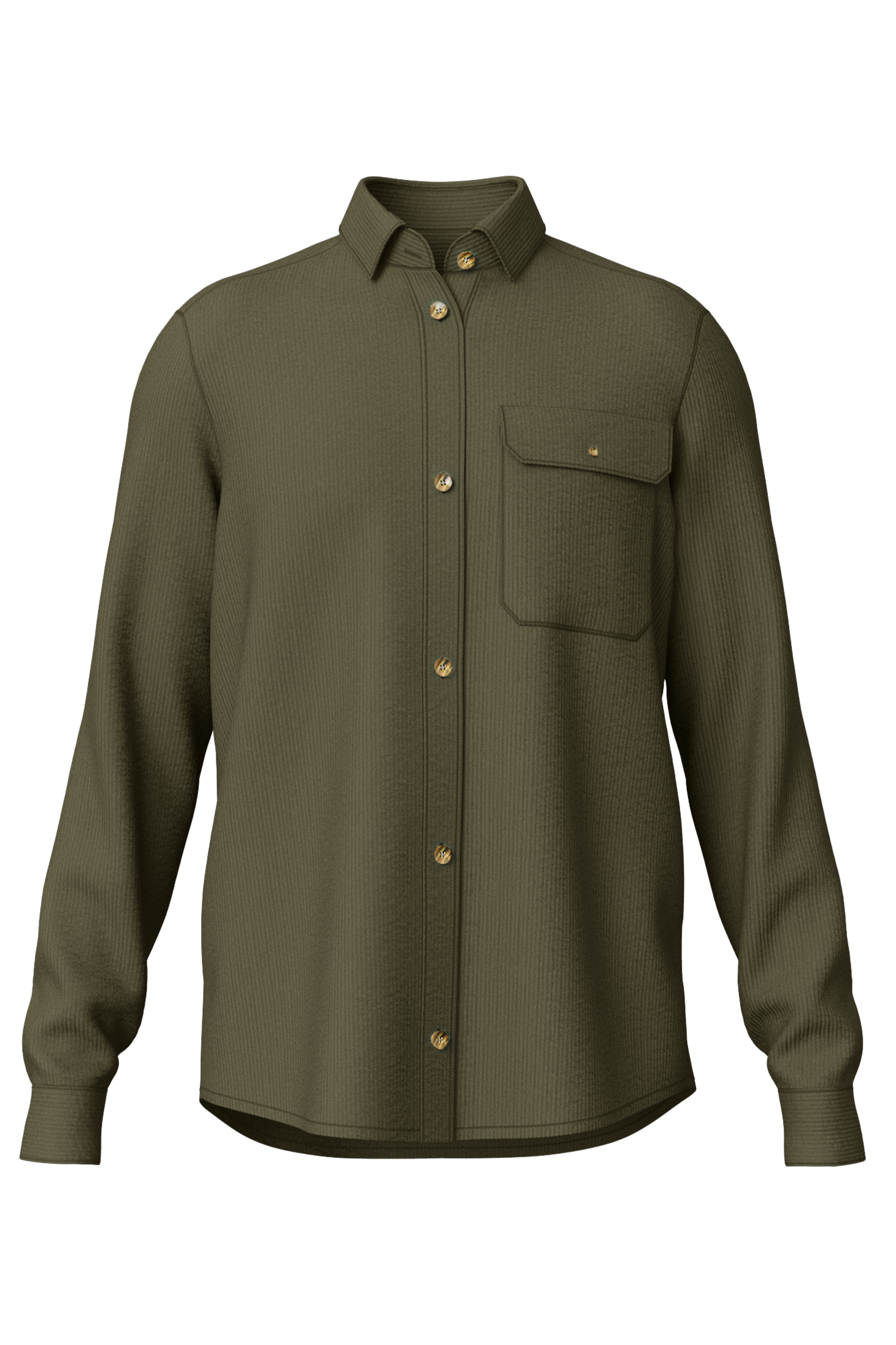 CUBE Cord Overshirt