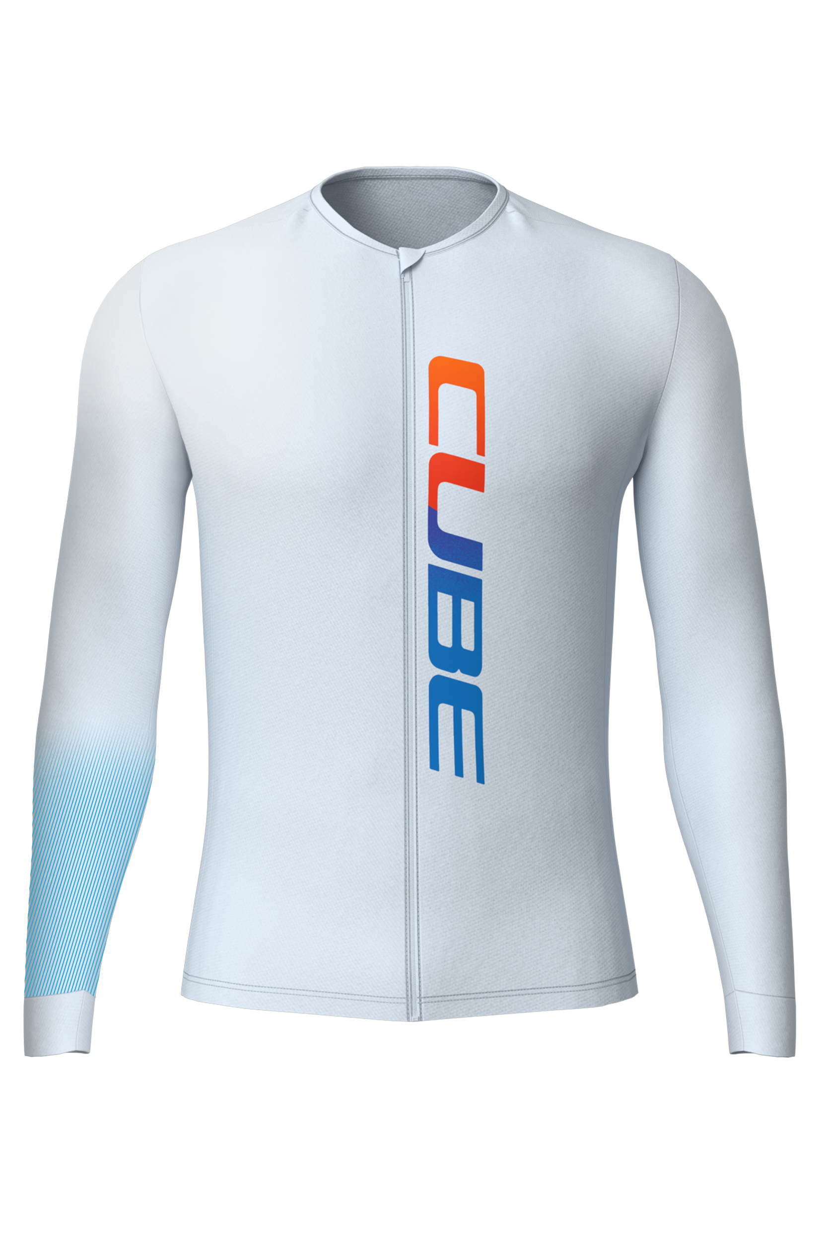 Maillot CUBE TEAMLINE L/S con protección UV para carretera/cross country