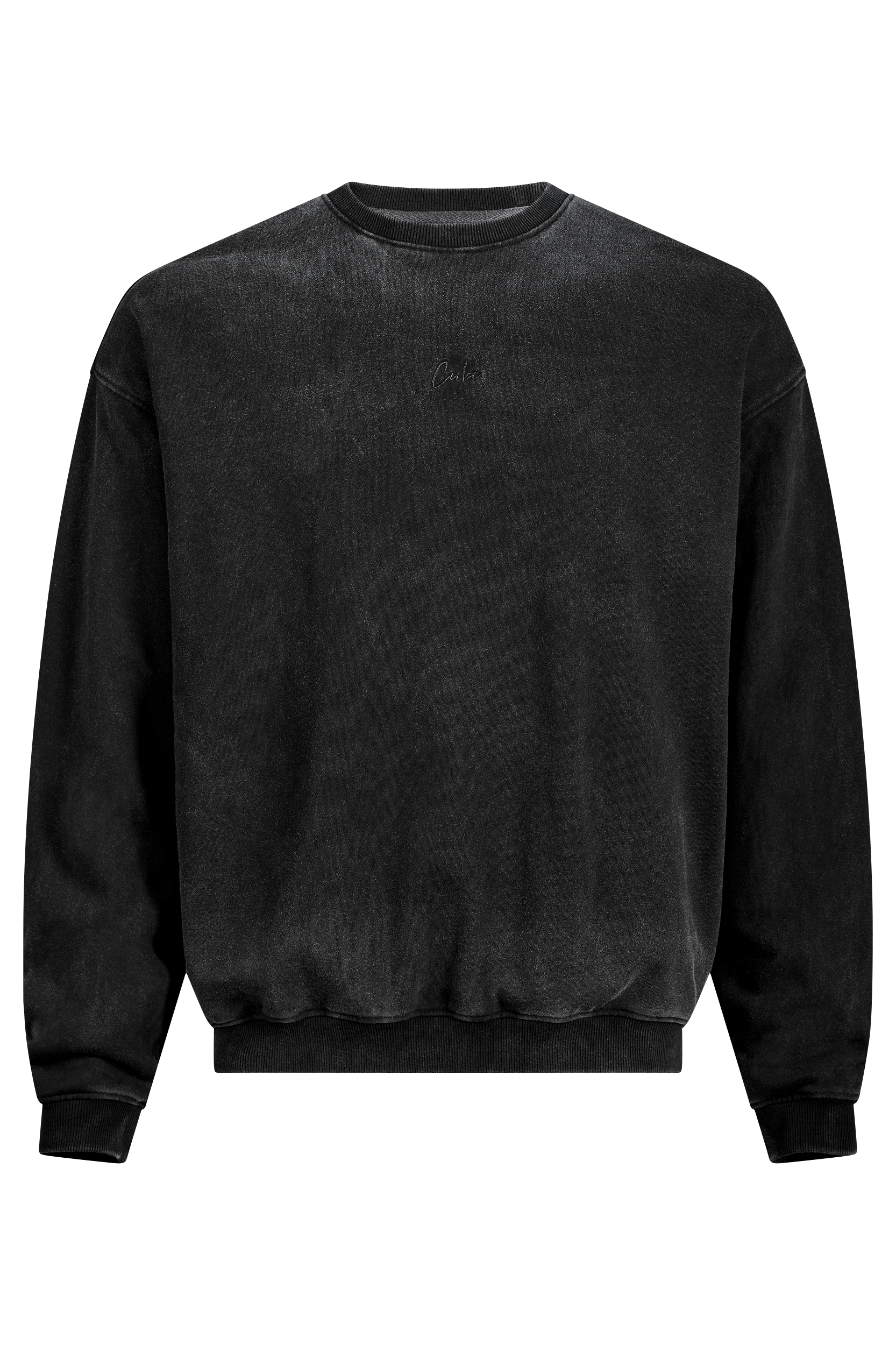 CUBE Sweater SCRIPT GTY FIT CUBE Sweater SCRIPT GTY FIT