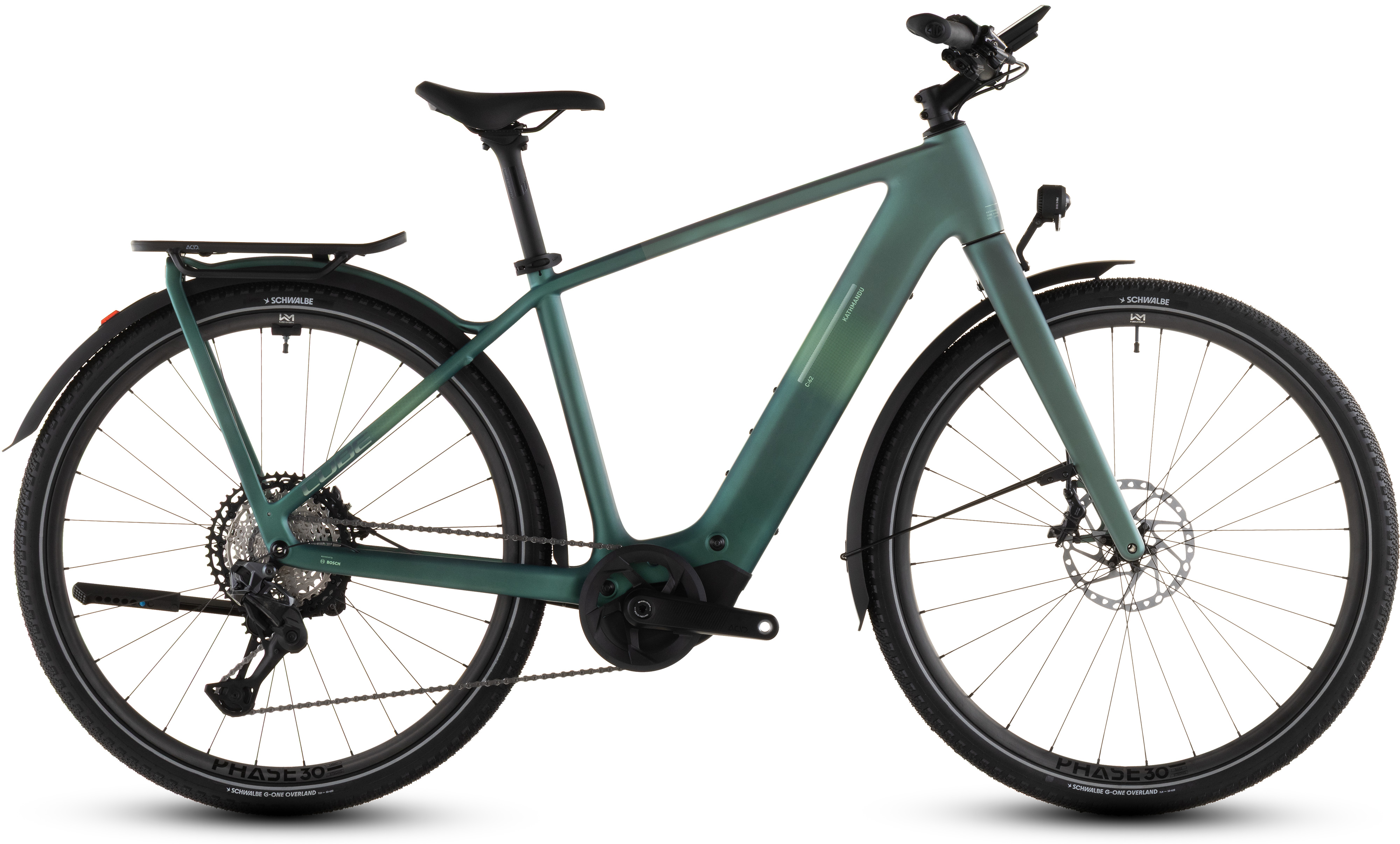 Cube Kathmandu Hybrid C:62 SLT 400X seafoam´n´chrome Cube Kathmandu Hybrid C:62 SLT 400X seafoam´n´chrome