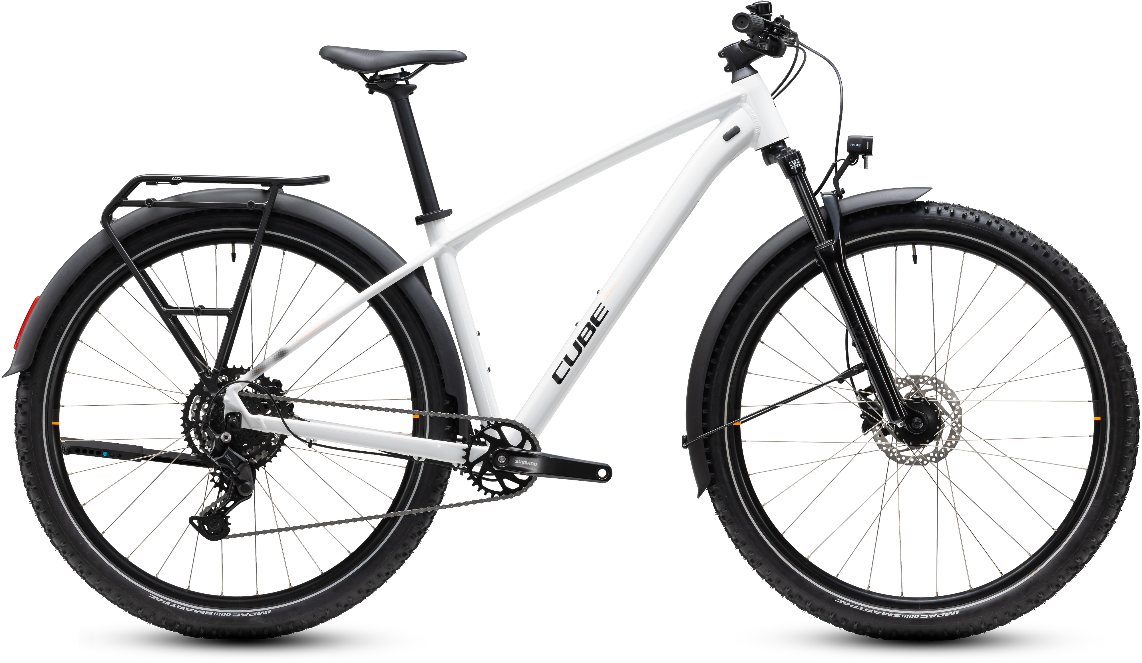 Cube Aim ONE FE metallicwhite´n´black