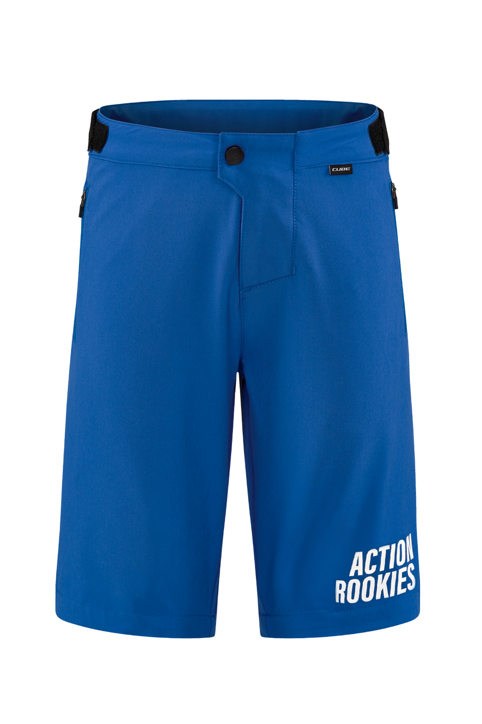 Pantalones cortos holgados CUBE ROOKIE X Actionteam para mtb con pantalones interiores