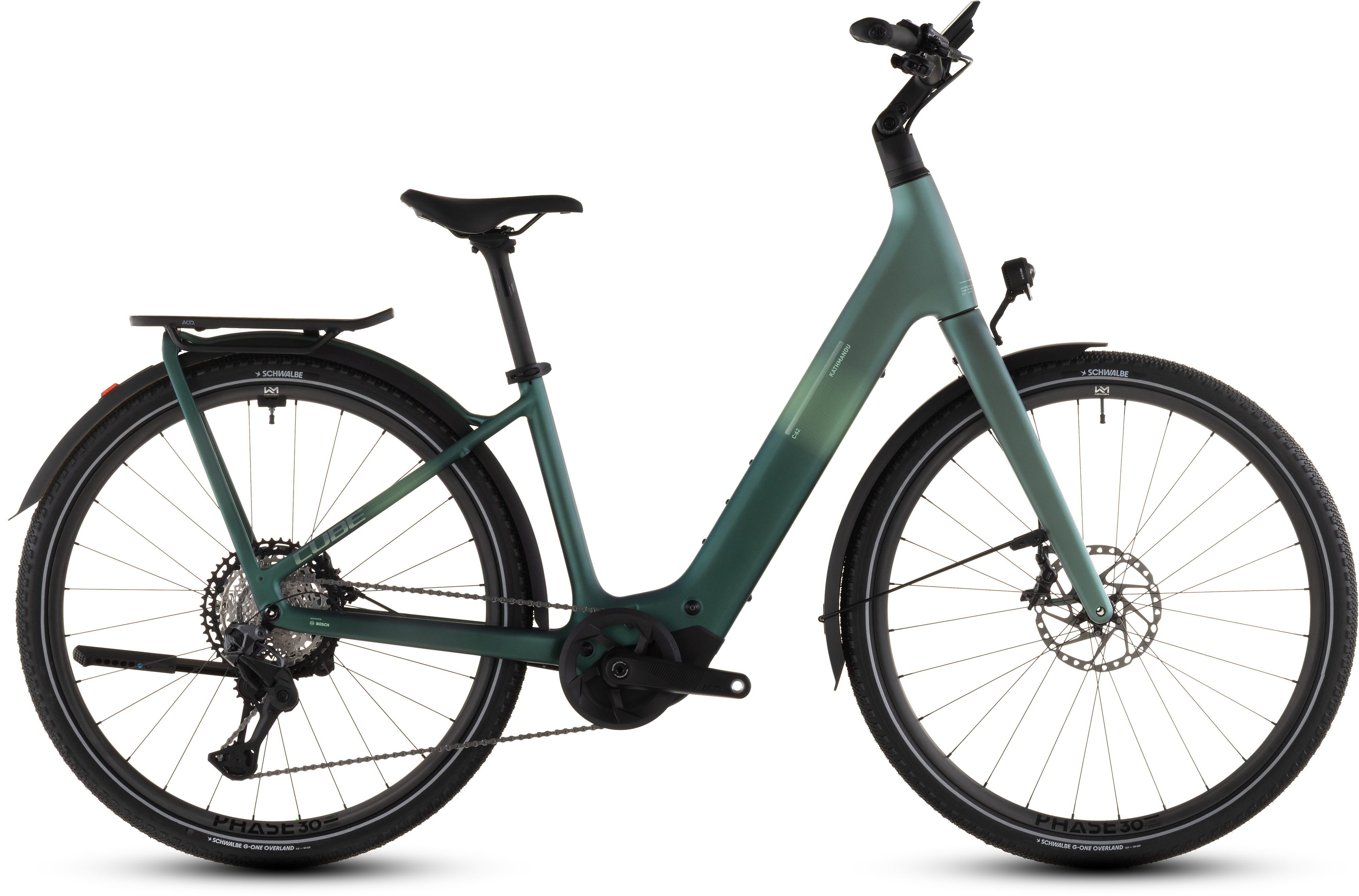 Cube Kathmandu Hybrid C:62 SLT 400X seafoam´n´chrome Cube Kathmandu Hybrid C:62 SLT 400X seafoam´n´chrome