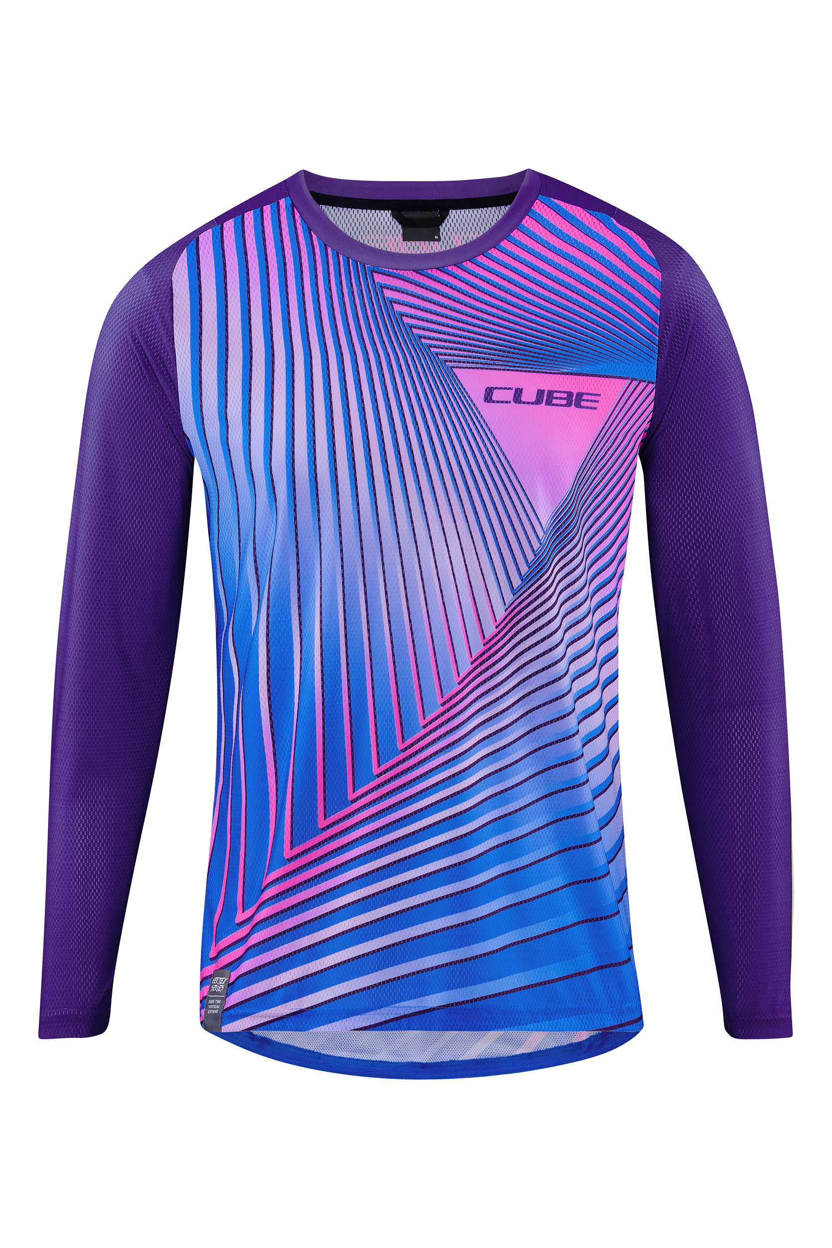 CUBE VERTEX Round Neck Jersey L/S