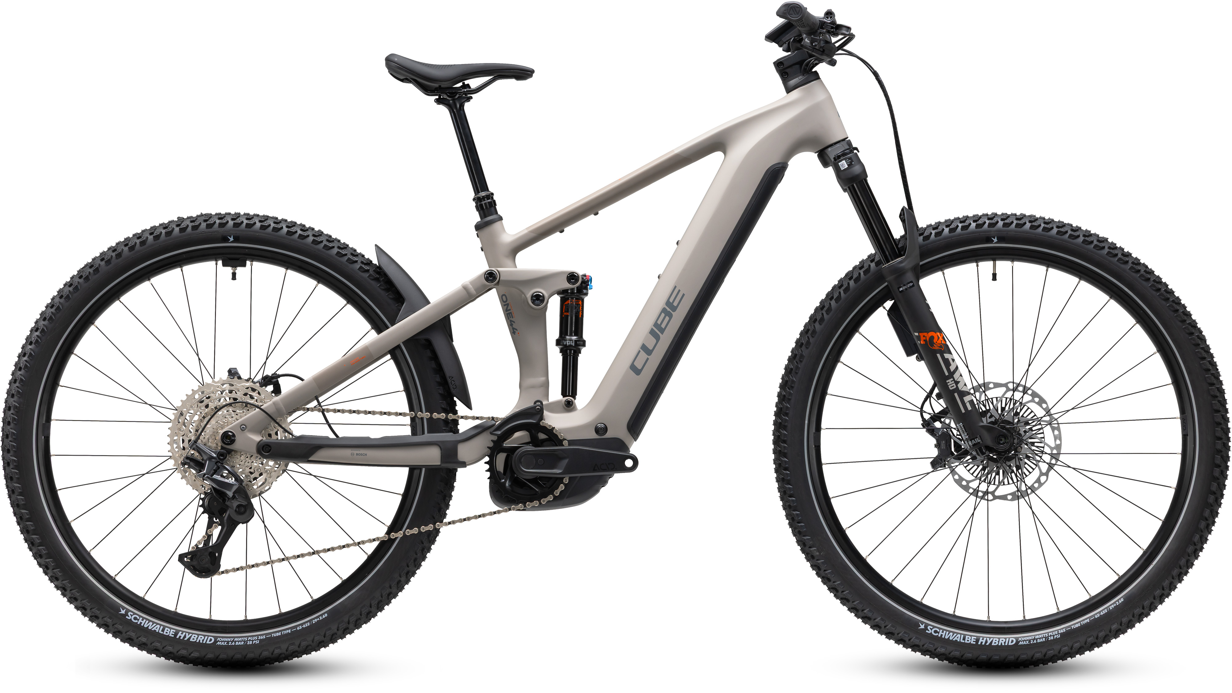 Cube Stereo Hybrid ONE44 SLX 800 oatgrey´n´grey