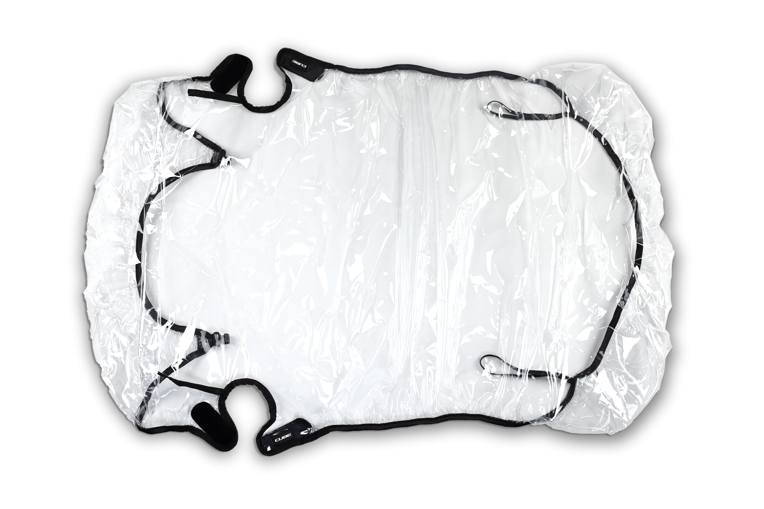 CUBE Regenschutz für Kinder Fahrradanhänger Double CUBE Regenschutz für Kinder Fahrradanhänger Double