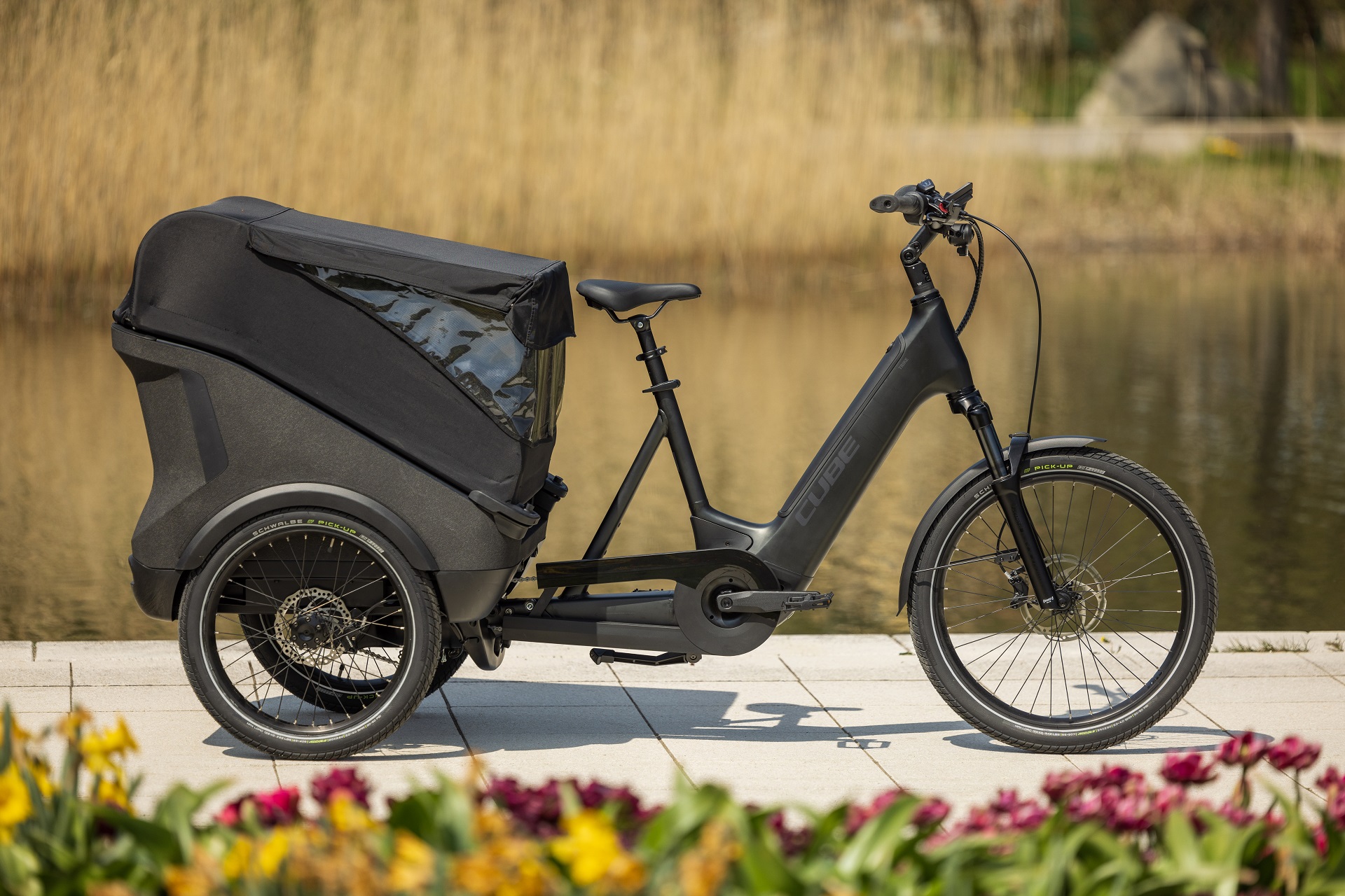 Cube Trike Cargo Hybrid 750 grey´n´reflex