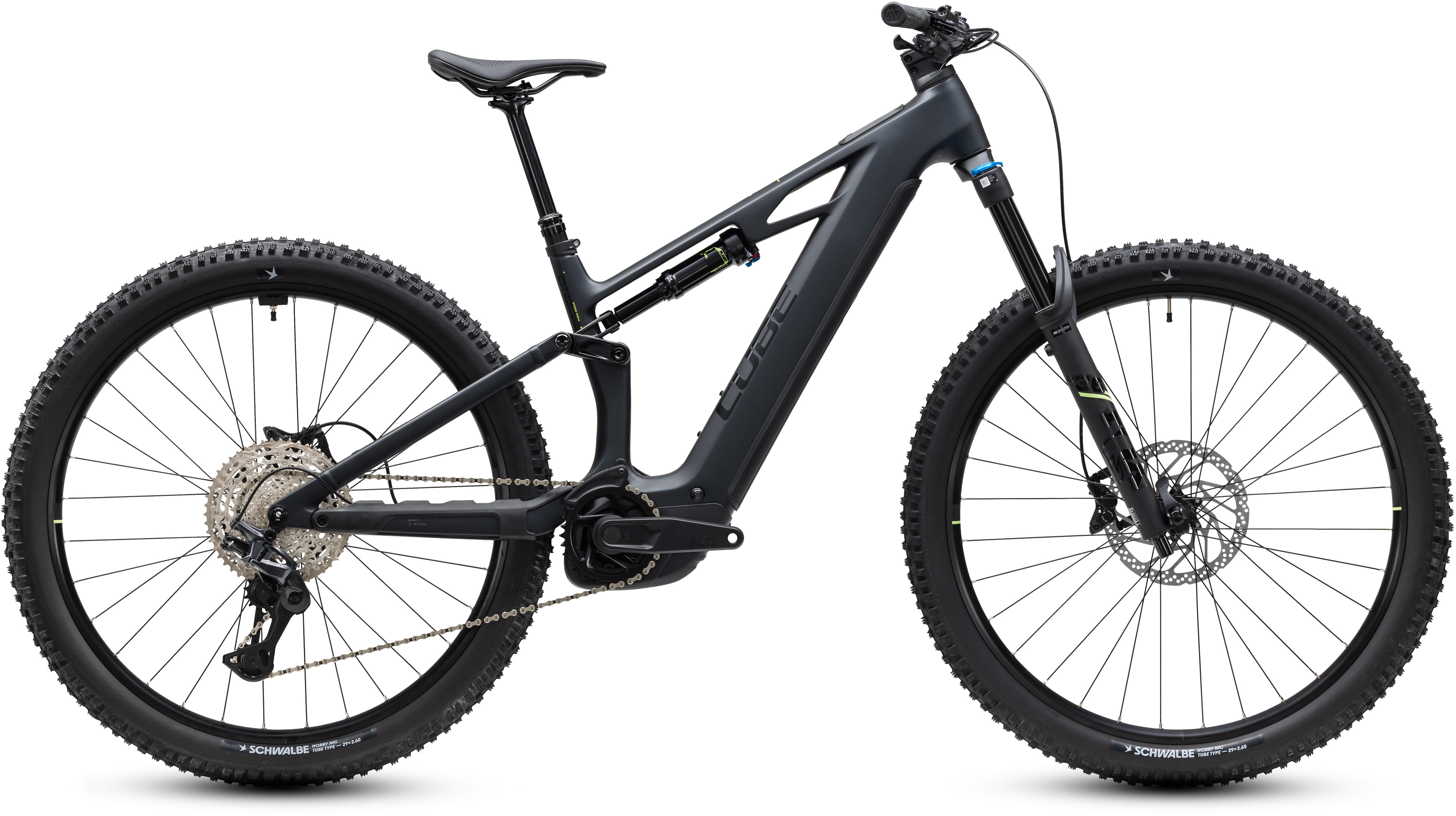 Cube Stereo Hybrid ONE44 HPC Race 800 coal´n´green