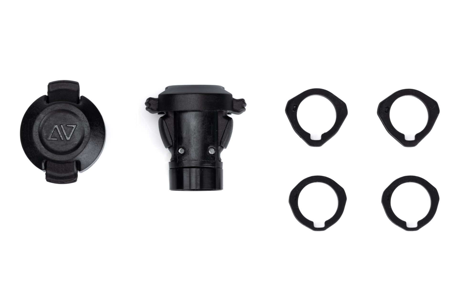 P4B Fahrradspiegel Inside Mini 1.0 - 360° Drehbarer Lenkerspiegel Mit Innenklemmung