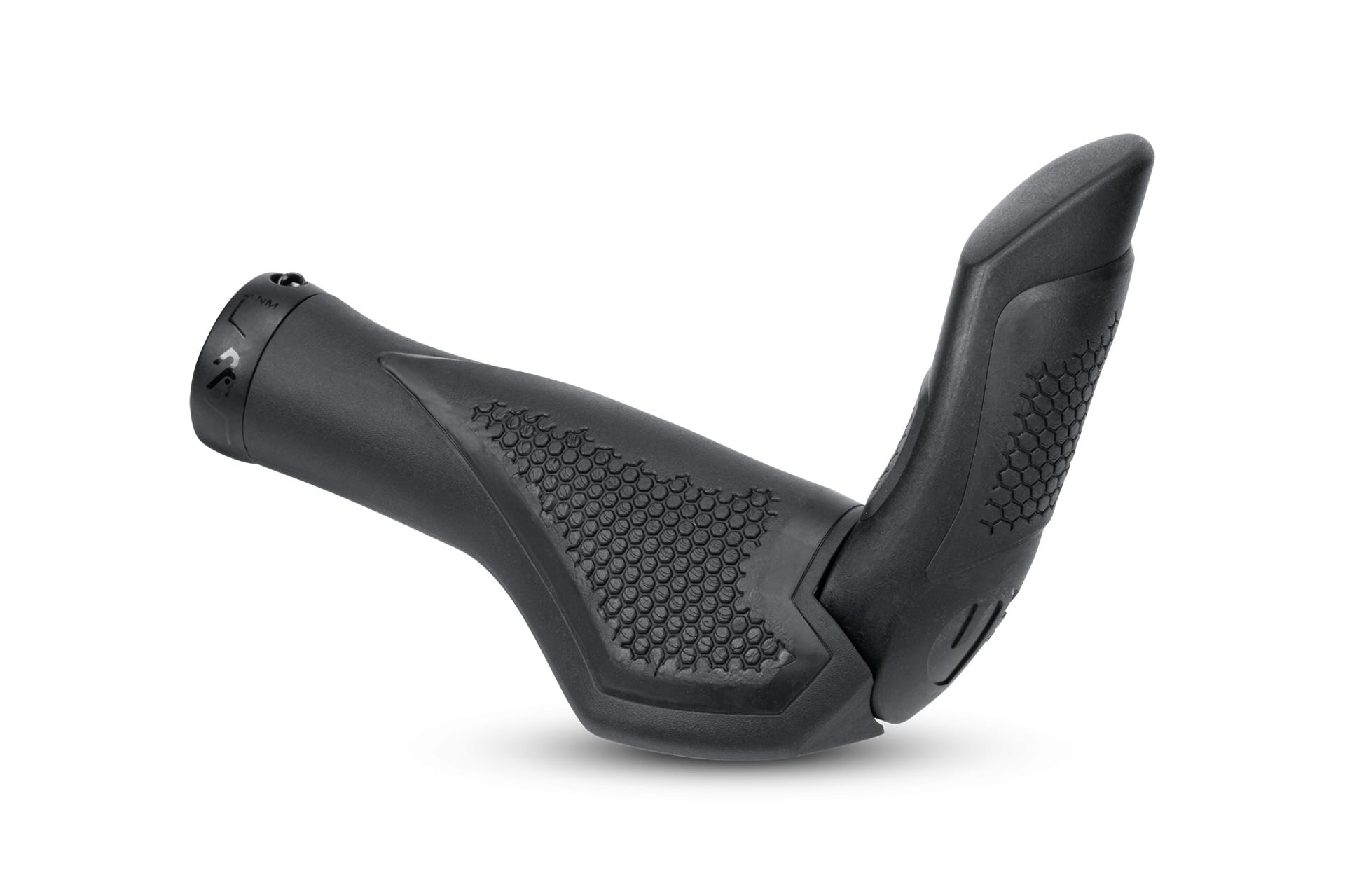 Poignées Vélo Cube Natural Fit Comfort - Noir/Gris/Gel - 135 Mm - Lot De 4