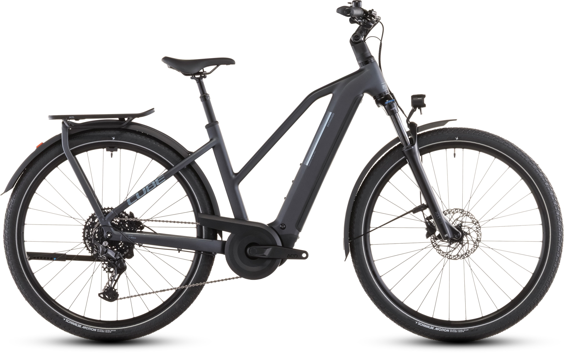 Cube Kathmandu Hybrid ONE 800 metallicgrey´n´grey
